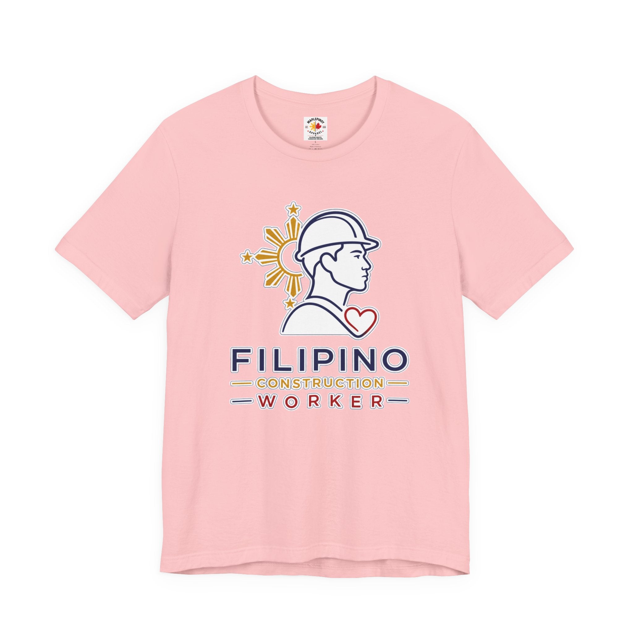 Kayod Para sa Pamilya — Filipino Construction Worker Pride Tee