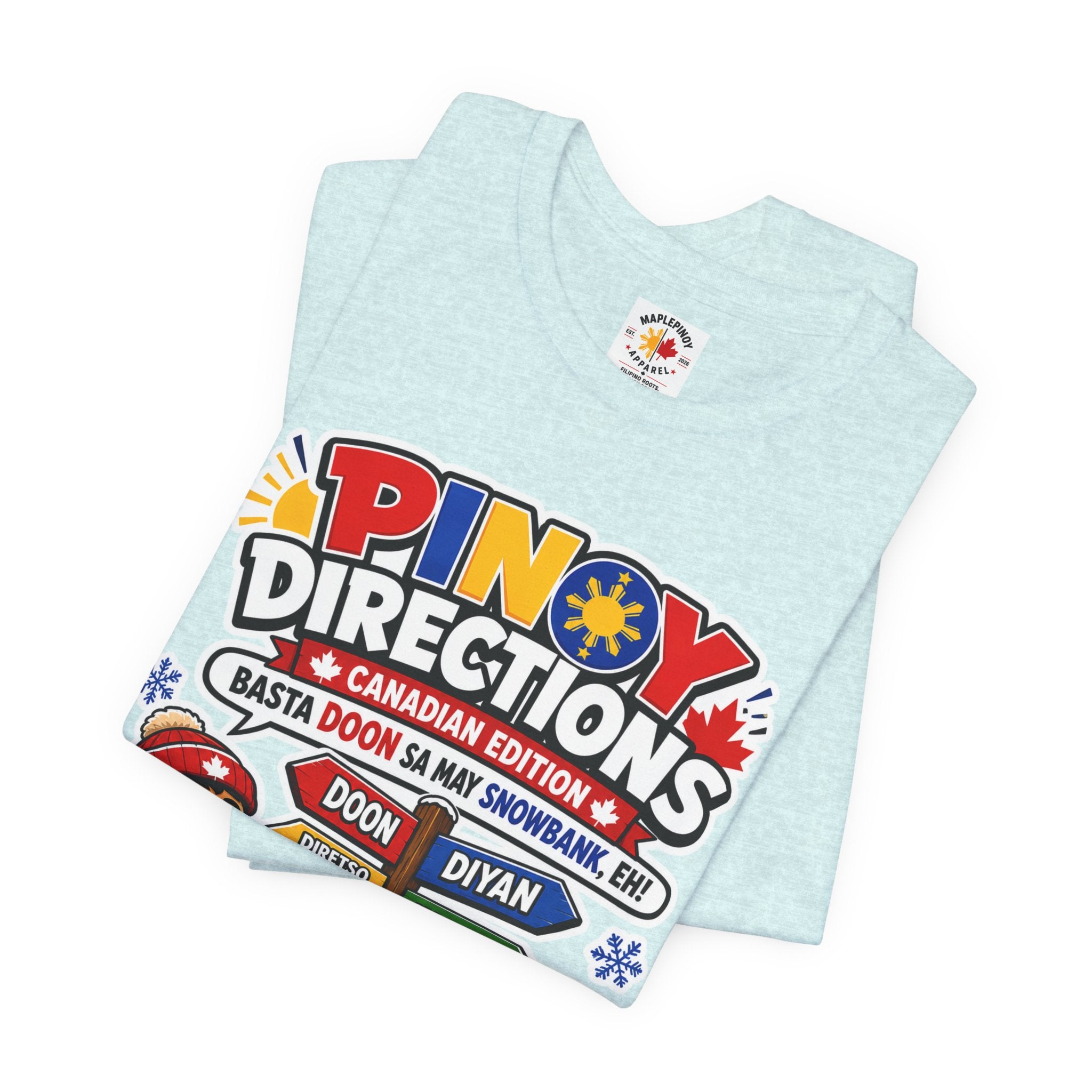Pinoy Directions: Canadian Edition — Funny Filipino Tee