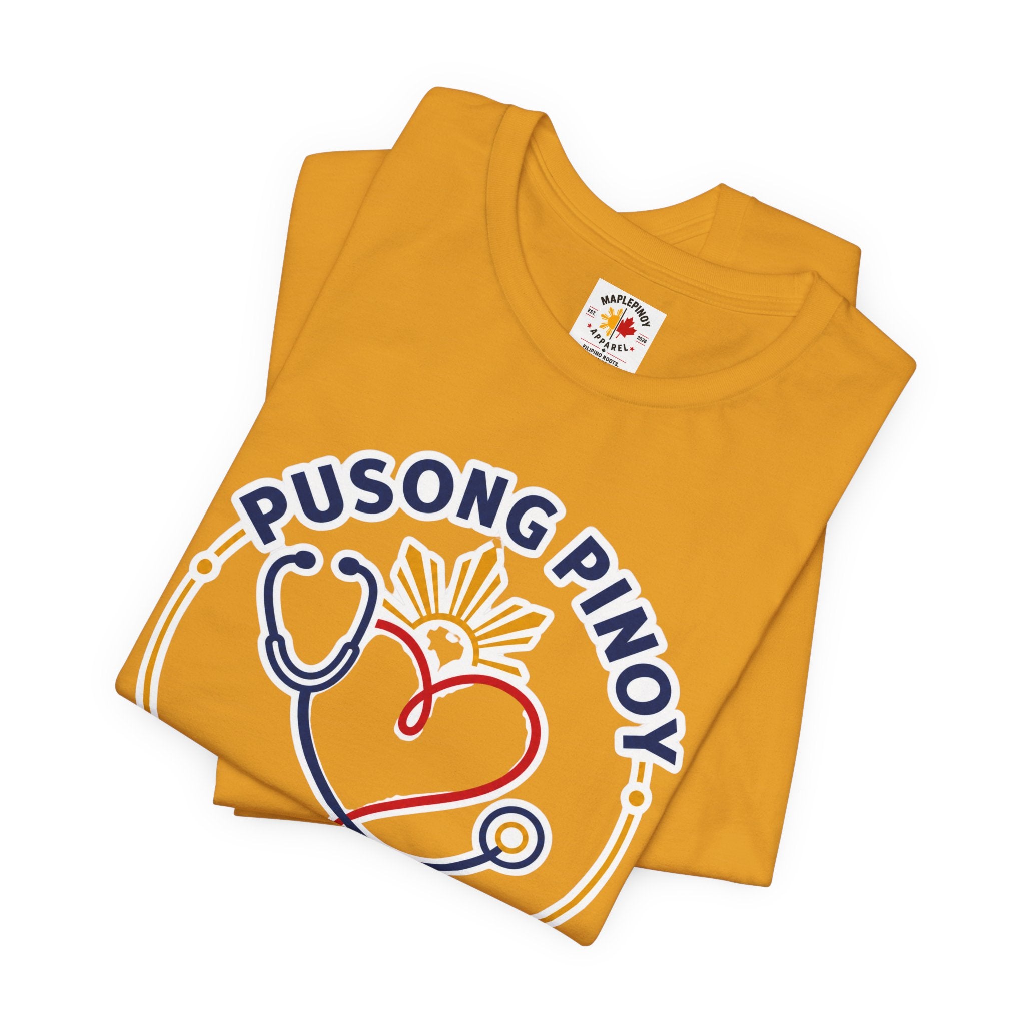 Pusong Pinoy, Hands That Heal — Filipino Nurse Pride Shirt