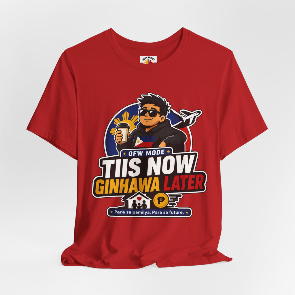 Tiis Now, Ginhawa Later — Filipino OFW Resilience Tee