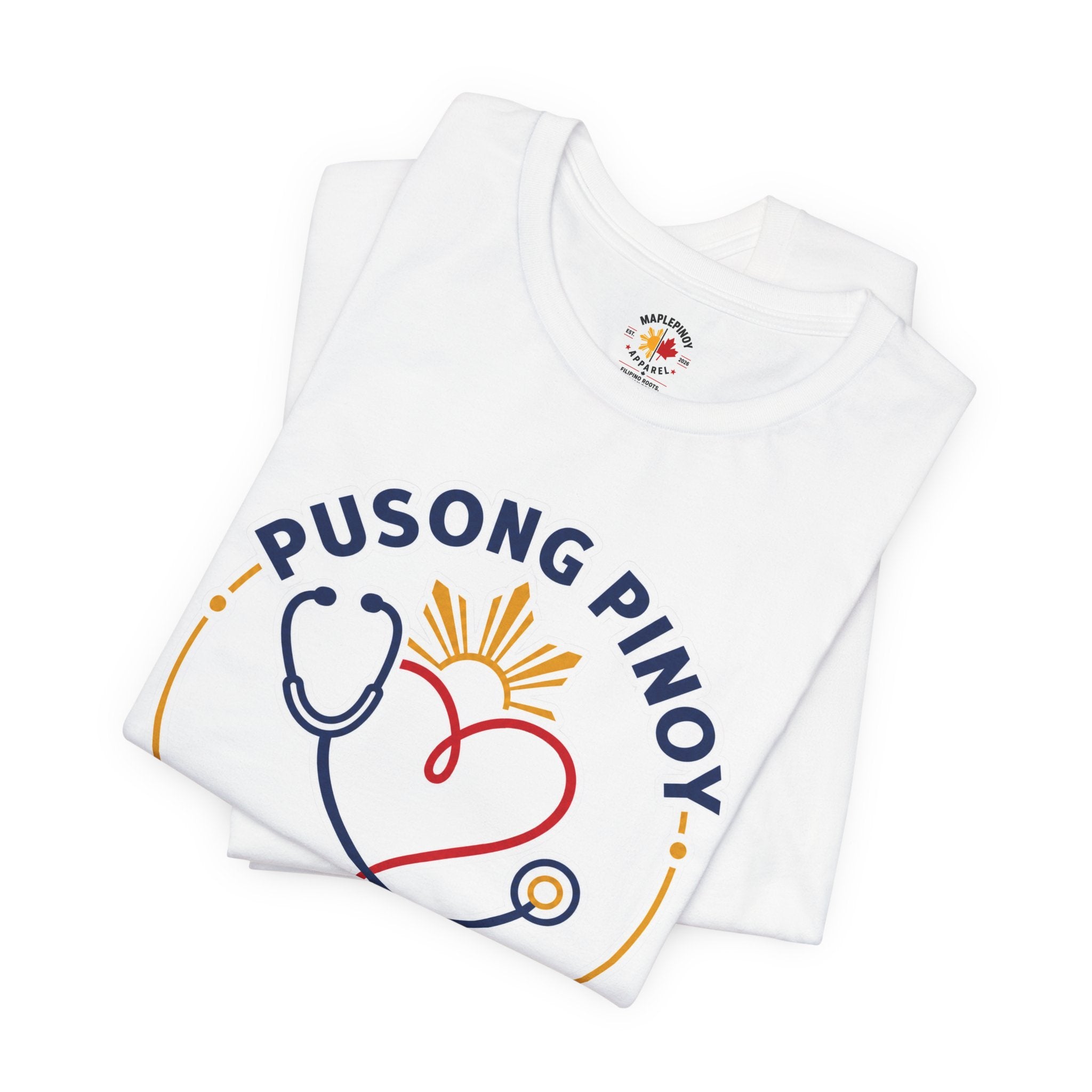 Pusong Pinoy, Hands That Heal — Filipino Nurse Pride Shirt