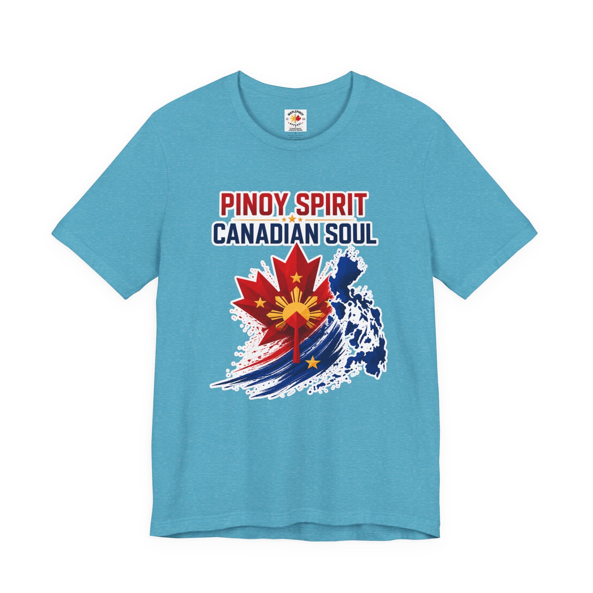 Pinoy Spirit, Canadian Soul — Filipino Canadian Pride Tee