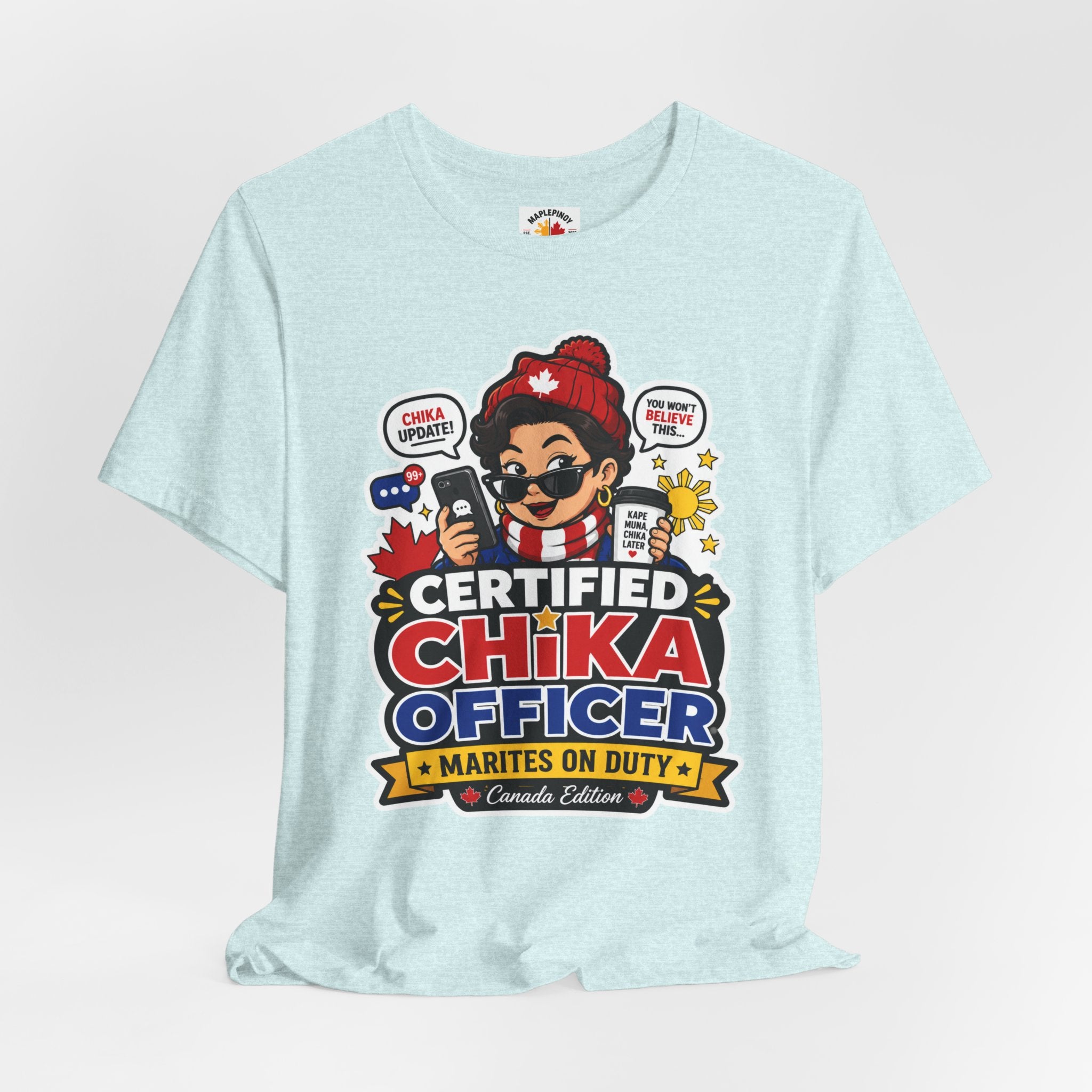 Certified Chika Officer — Funny Filipino Pride Tee