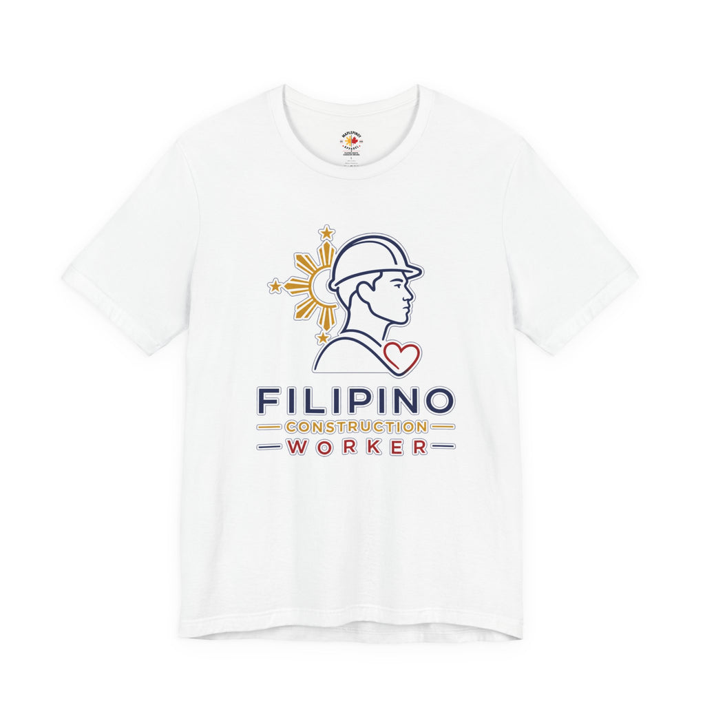Kayod Para sa Pamilya — Filipino Construction Worker Pride Tee