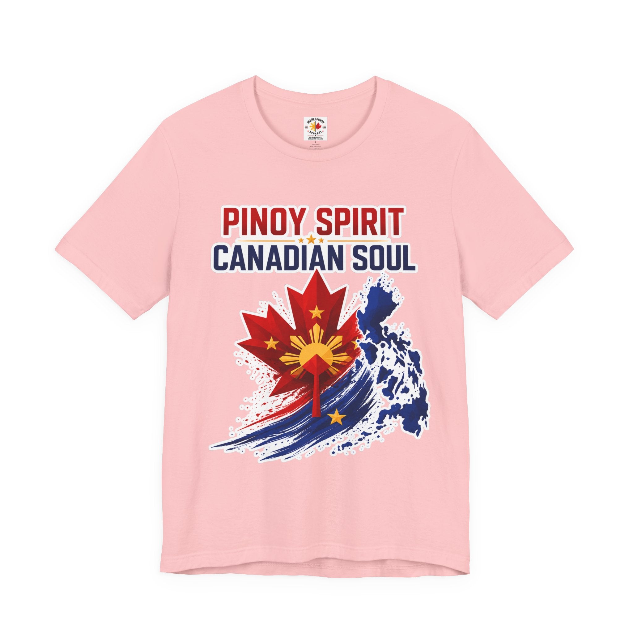 Pinoy Spirit, Canadian Soul — Filipino Canadian Pride Tee