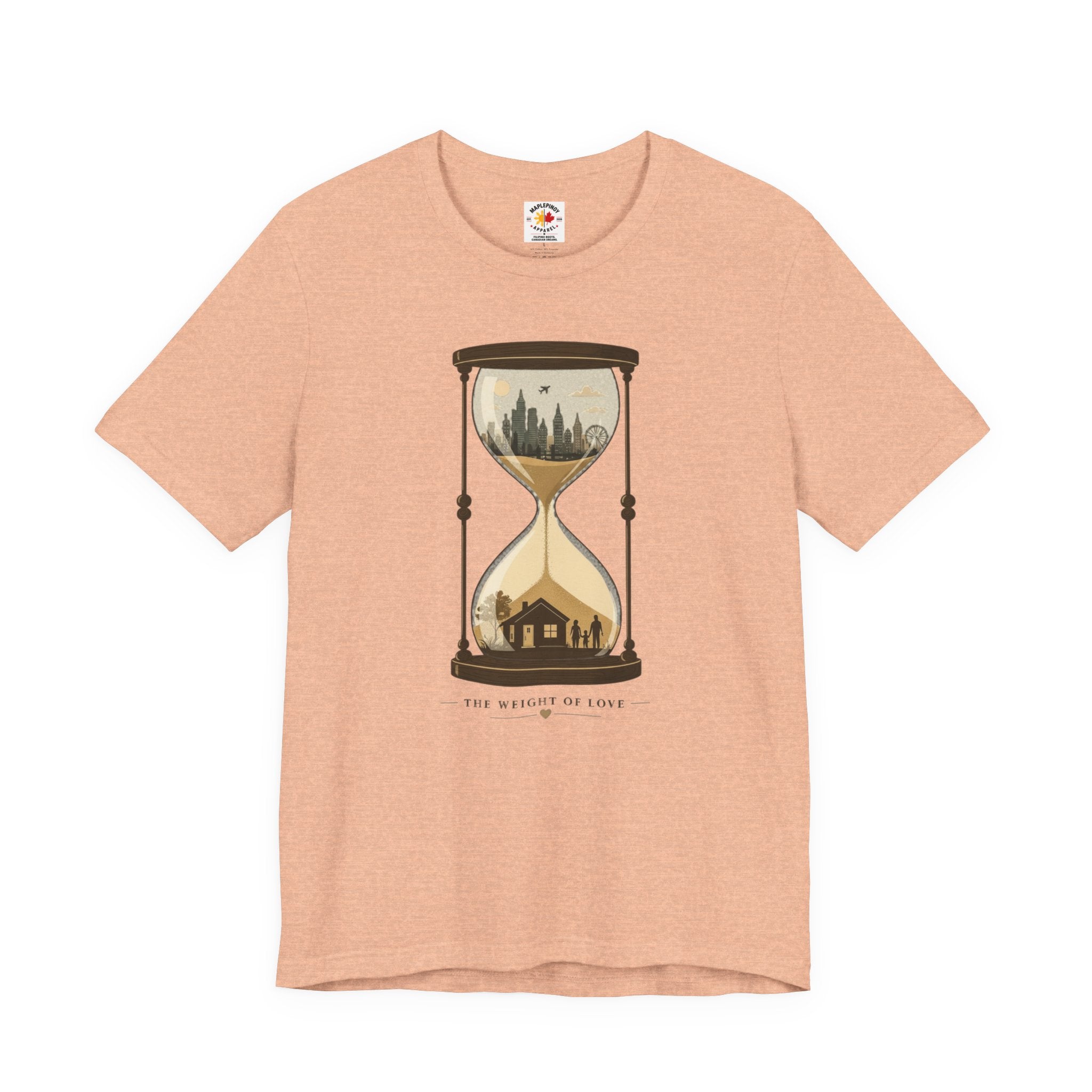 The Weight of Love T-Shirt – Filipino Family Sacrifice OFW Inspired Shirt