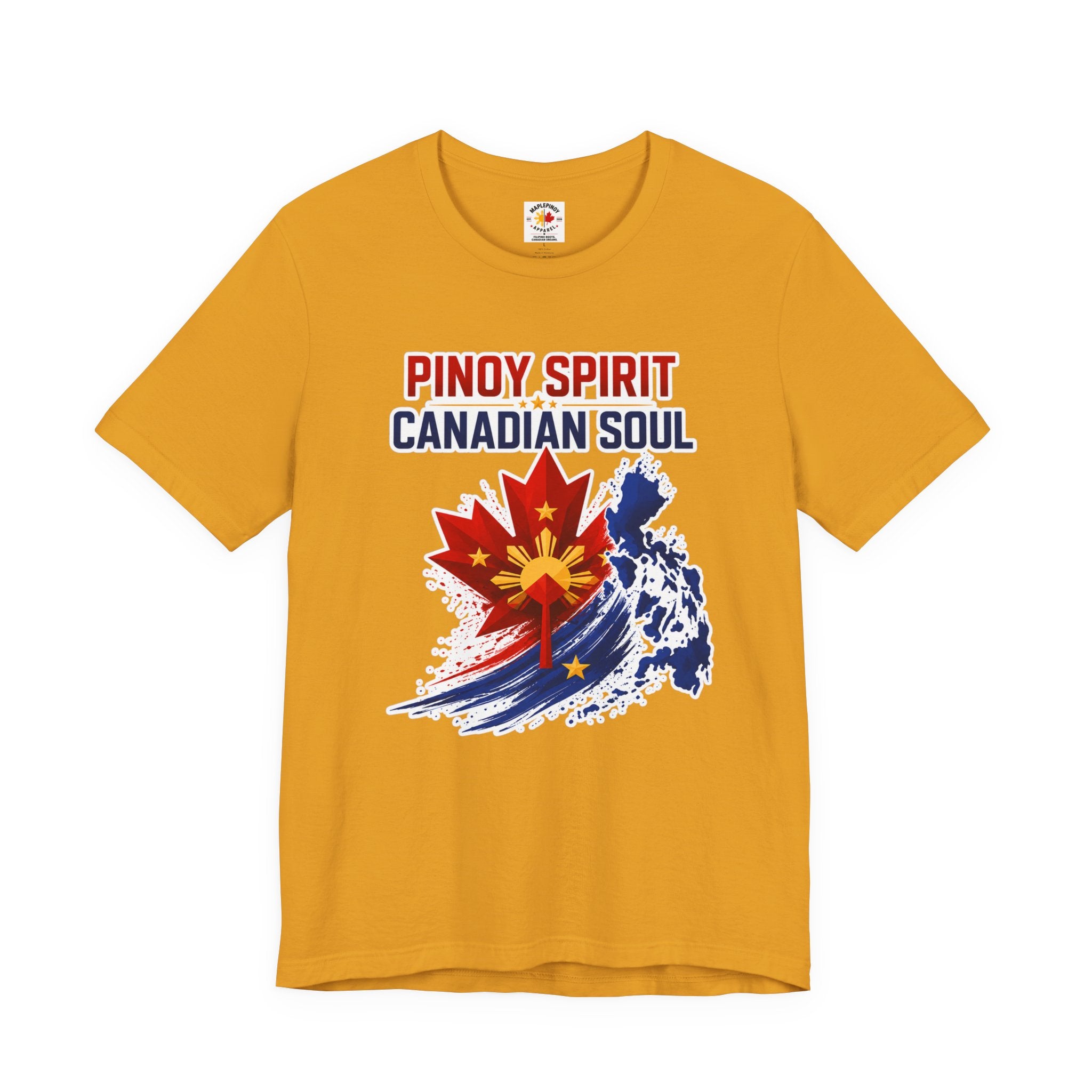 Pinoy Spirit, Canadian Soul — Filipino Canadian Pride Tee