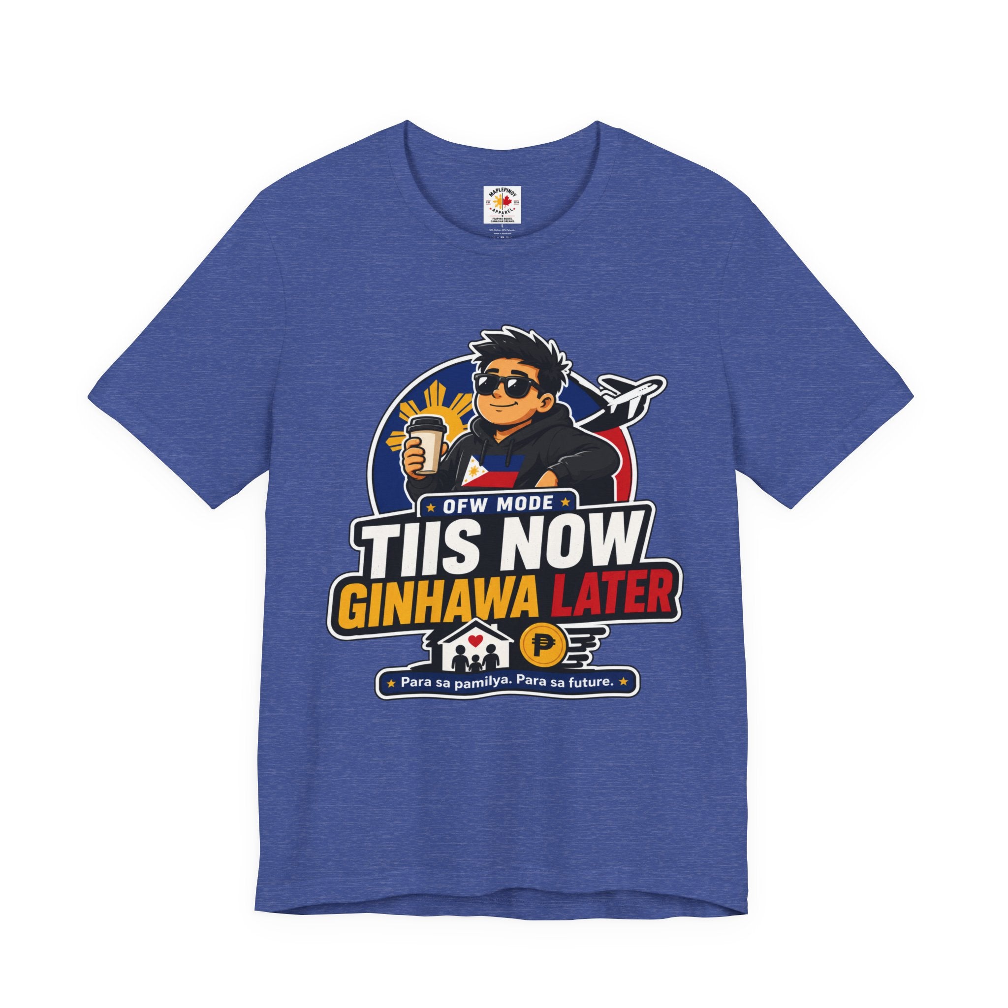 Tiis Now, Ginhawa Later — Filipino OFW Resilience Tee
