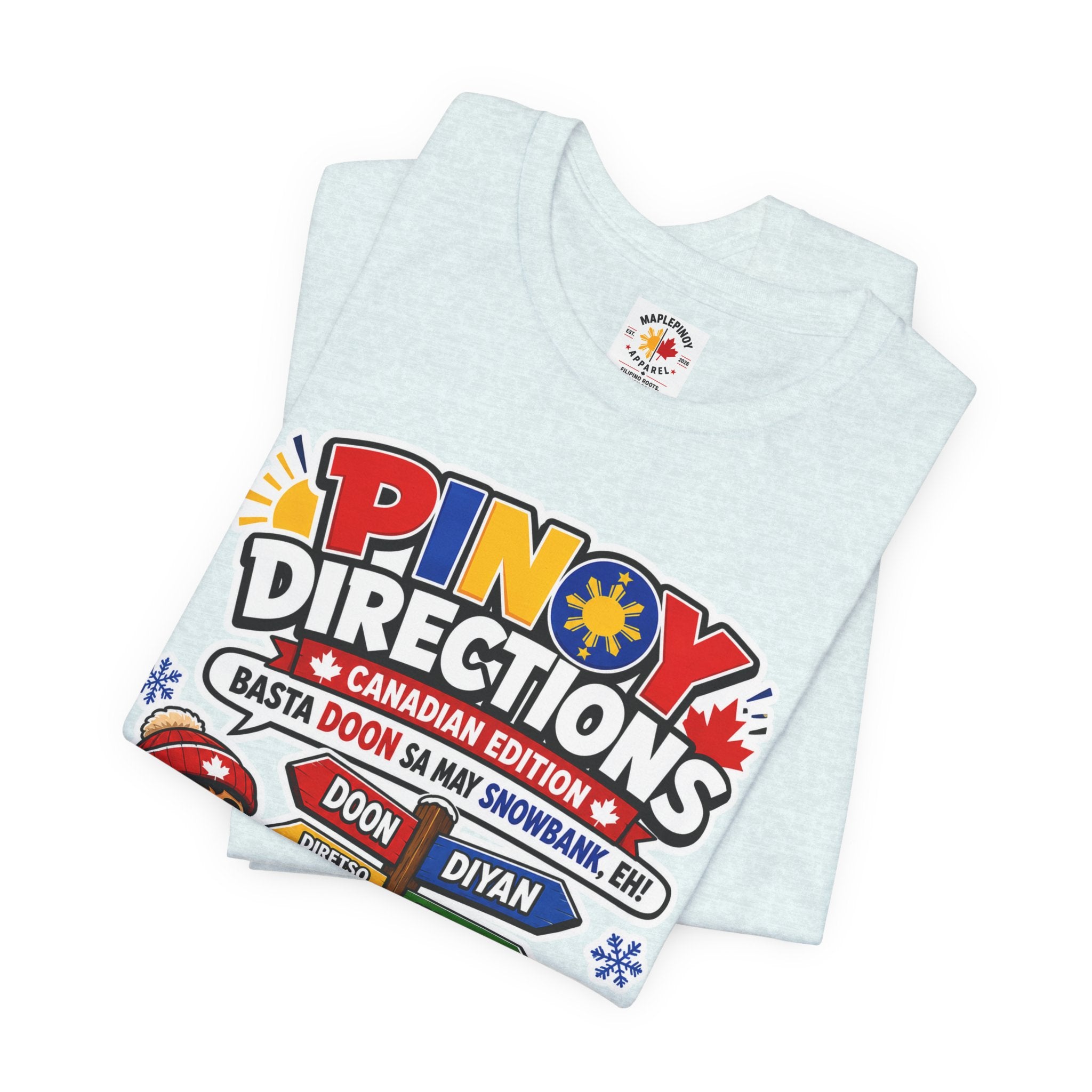 Pinoy Directions: Canadian Edition — Funny Filipino Tee