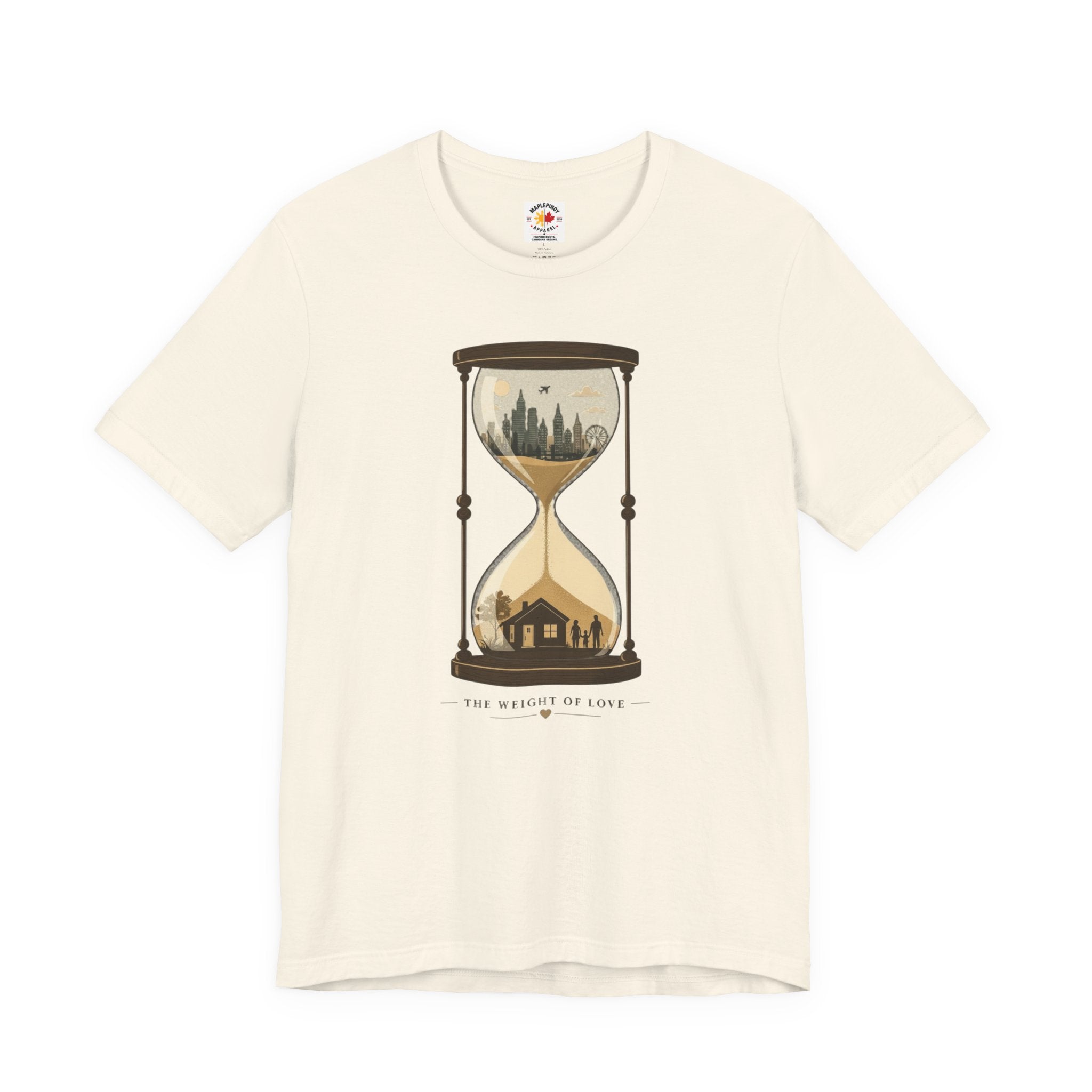 The Weight of Love T-Shirt – Filipino Family Sacrifice OFW Inspired Shirt