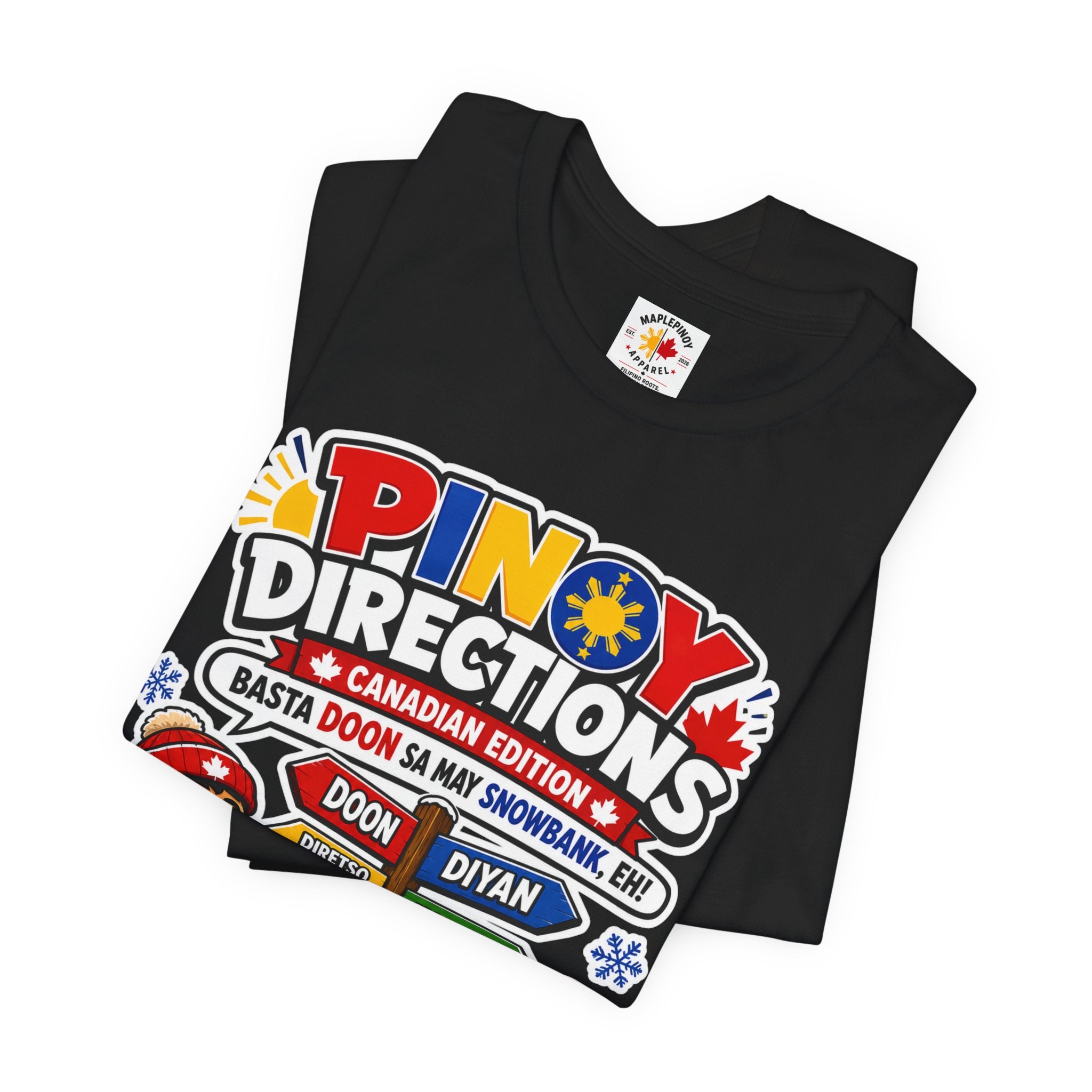 Pinoy Directions: Canadian Edition — Funny Filipino Tee