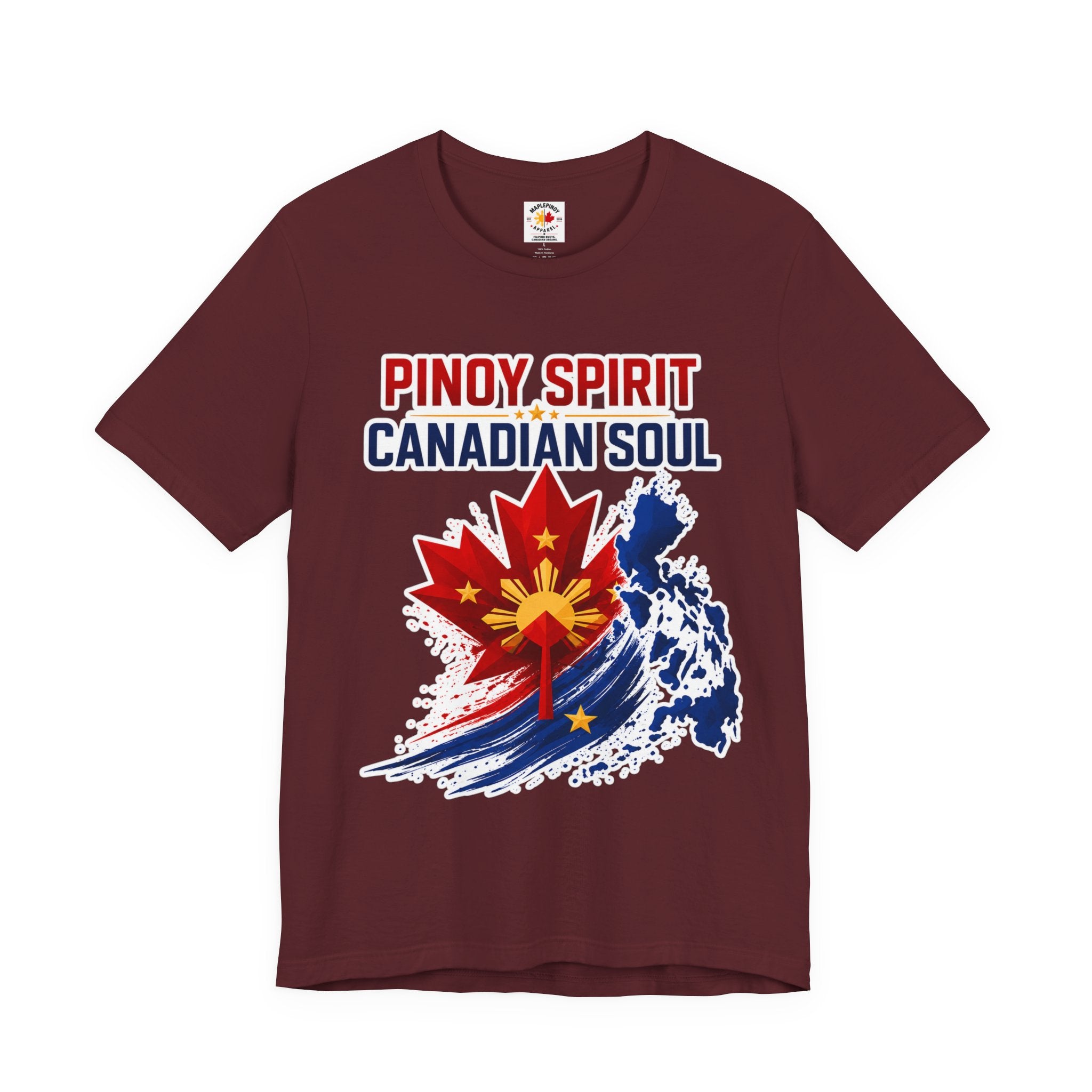 Pinoy Spirit, Canadian Soul — Filipino Canadian Pride Tee