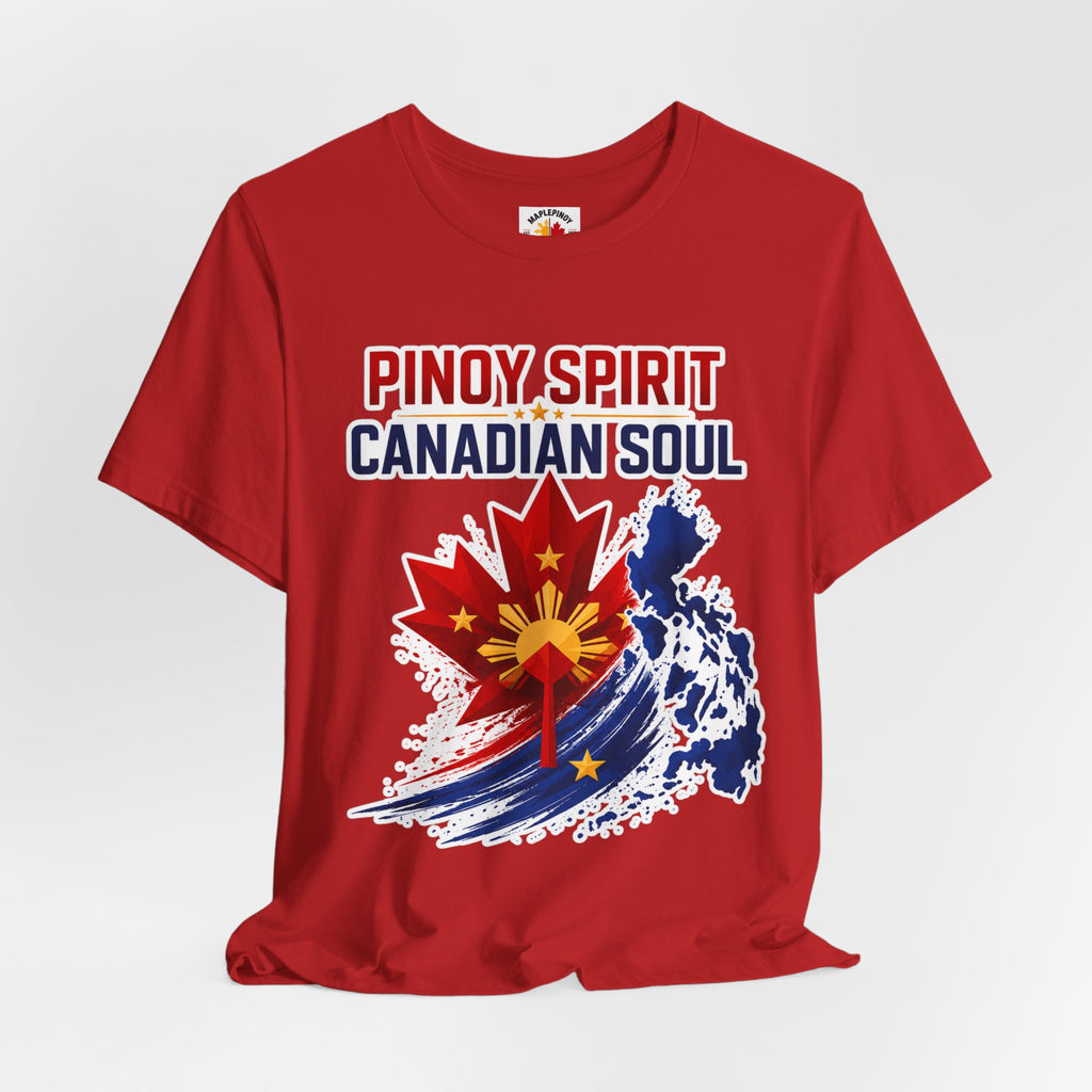 Pinoy Spirit, Canadian Soul — Filipino Canadian Pride Tee