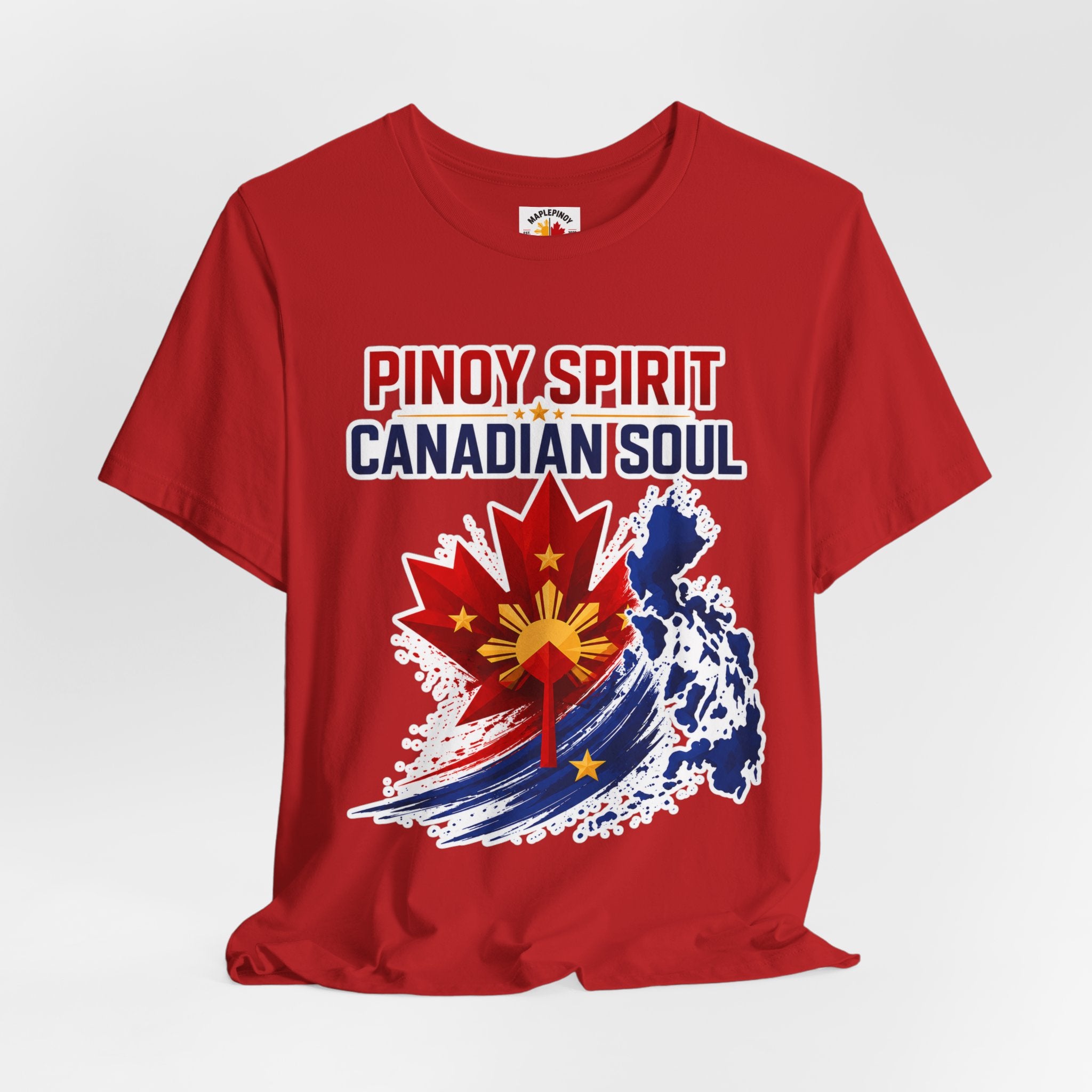 Pinoy Spirit, Canadian Soul — Filipino Canadian Pride Tee