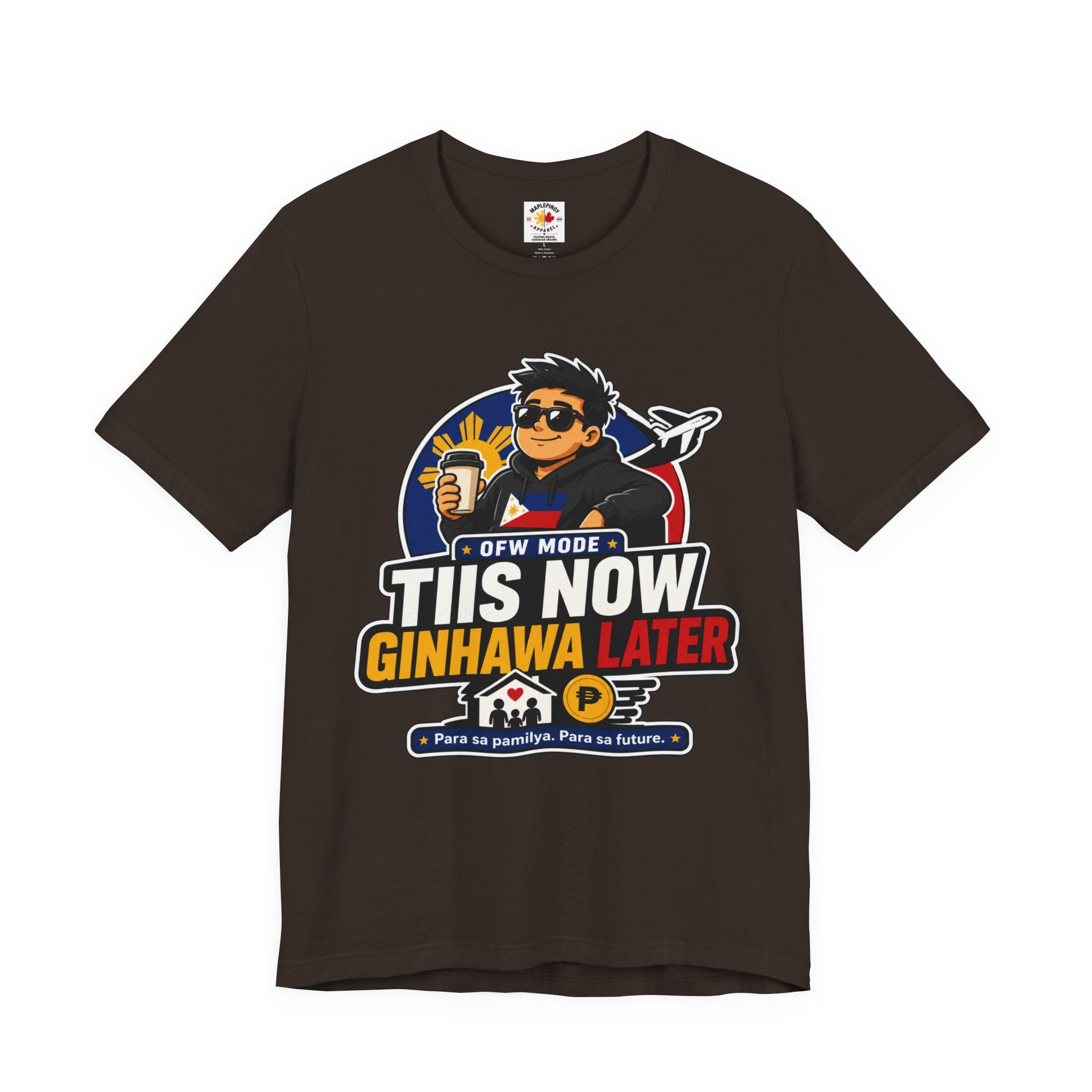 Tiis Now, Ginhawa Later — Filipino OFW Resilience Tee