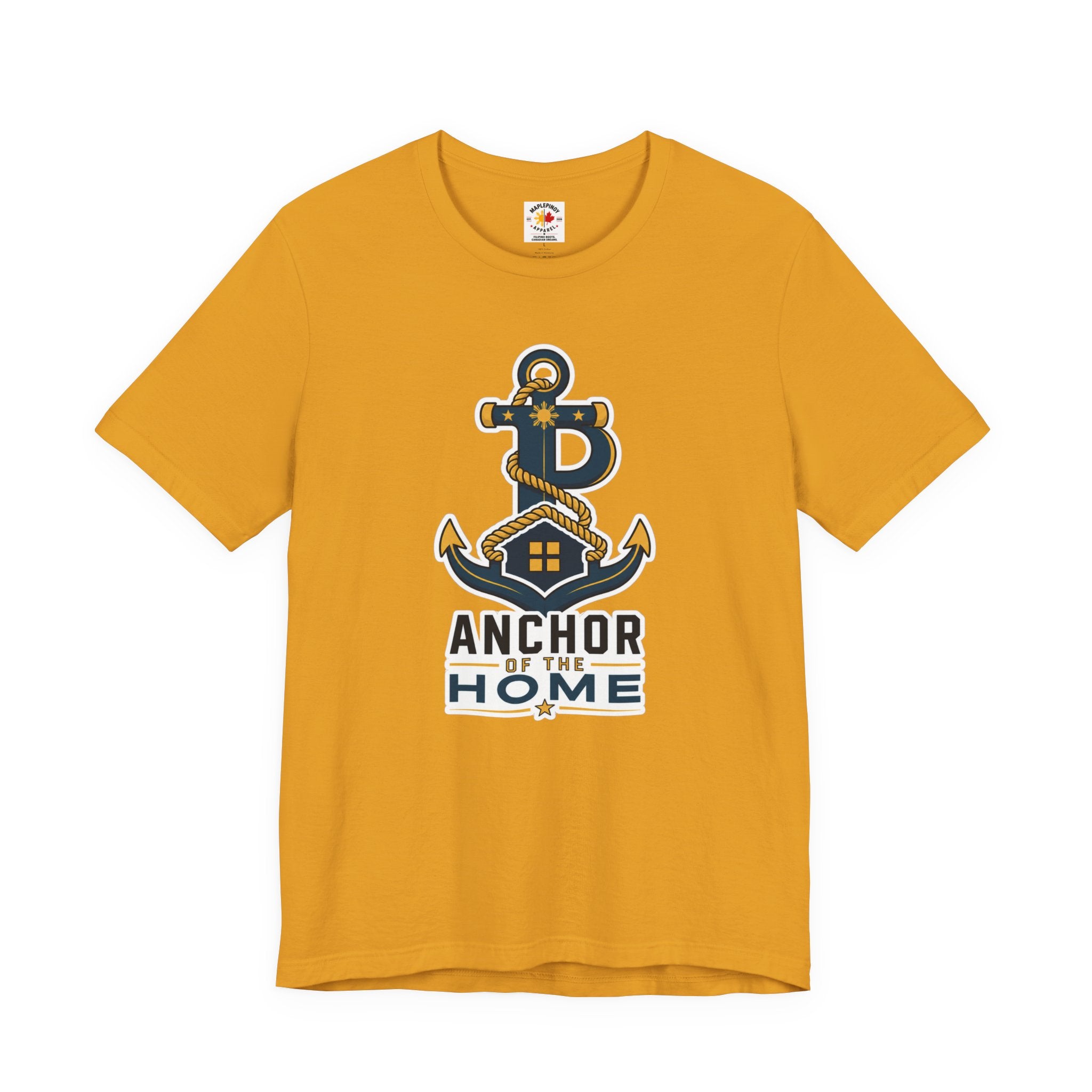 Anchor of the Home Filipino T-Shirt — Anchor, Rope & Home Design for OFWs, Dads & Seafarers