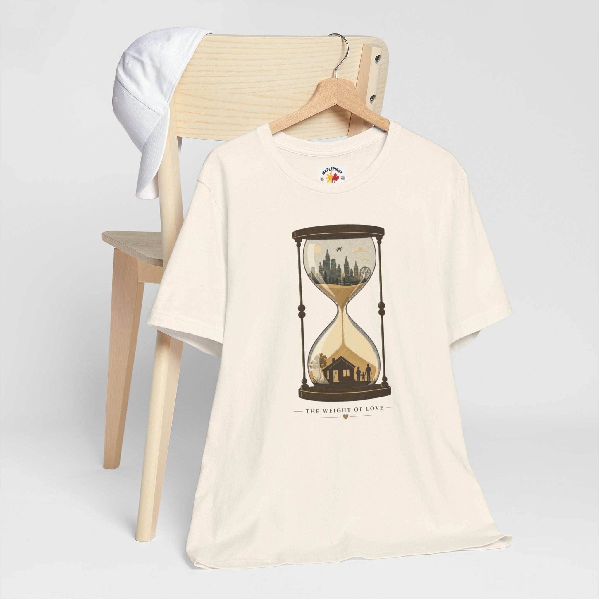 The Weight of Love T-Shirt – Filipino Family Sacrifice OFW Inspired Shirt