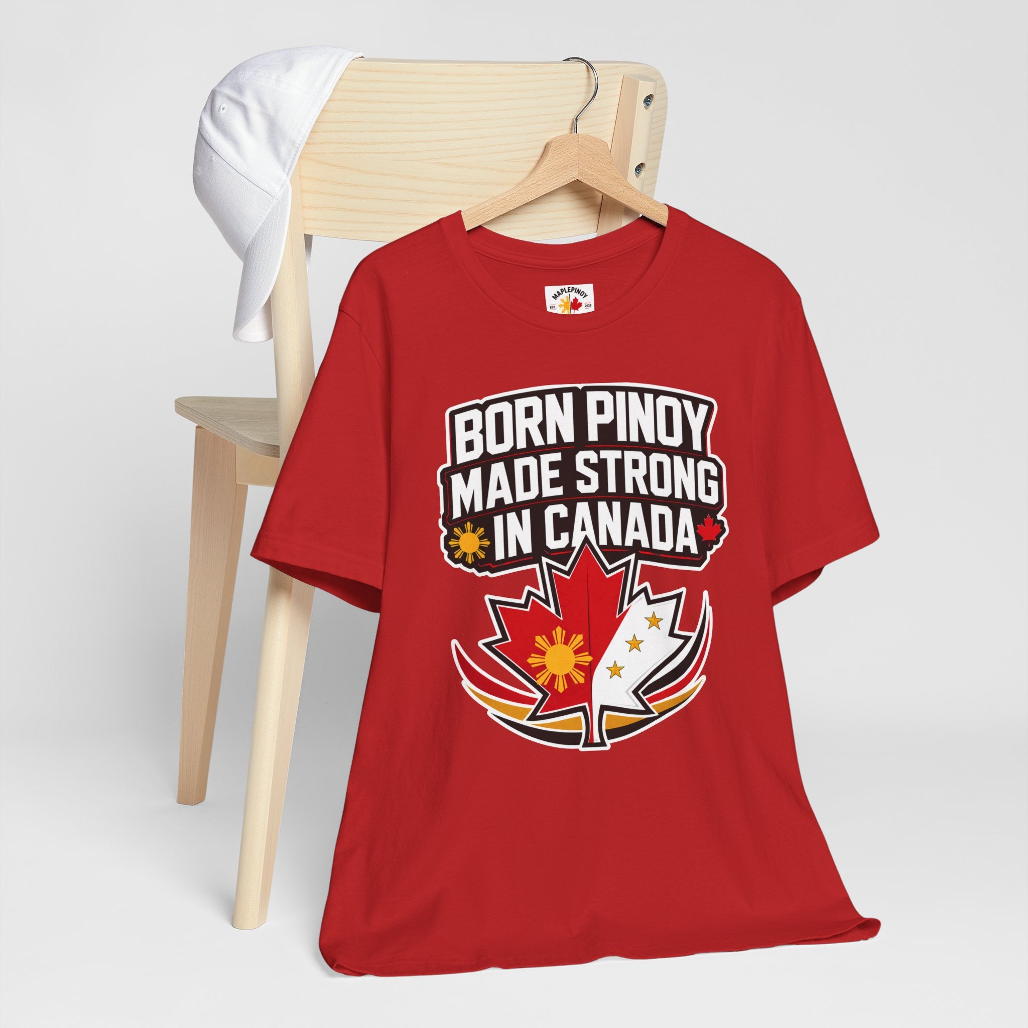 Born Pinoy, Made Strong in Canada — Filipino-Canadian Pride Tee