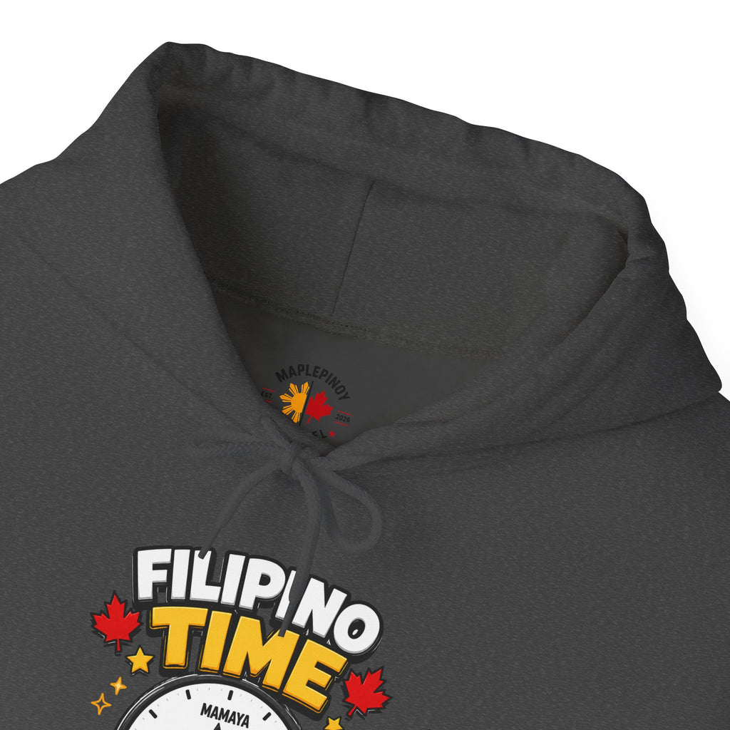 Filipino Time — Funny Pinoy Canadian Graphic Hoodie