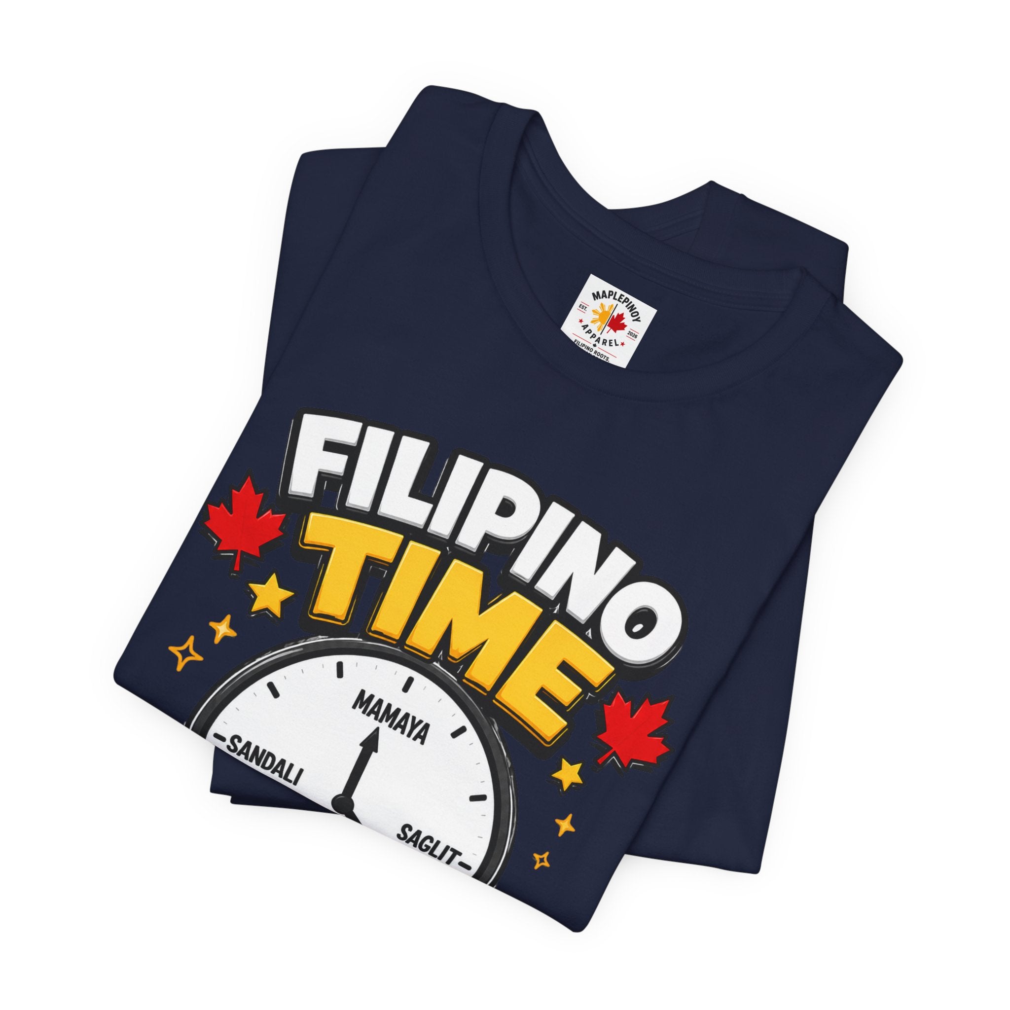 Filipino Time — Funny Pinoy Canadian Clock Tee