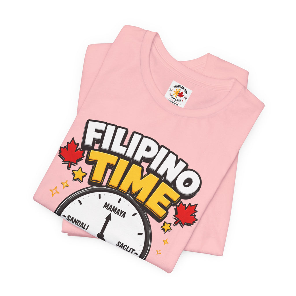 Filipino Time — Funny Pinoy Canadian Clock Tee