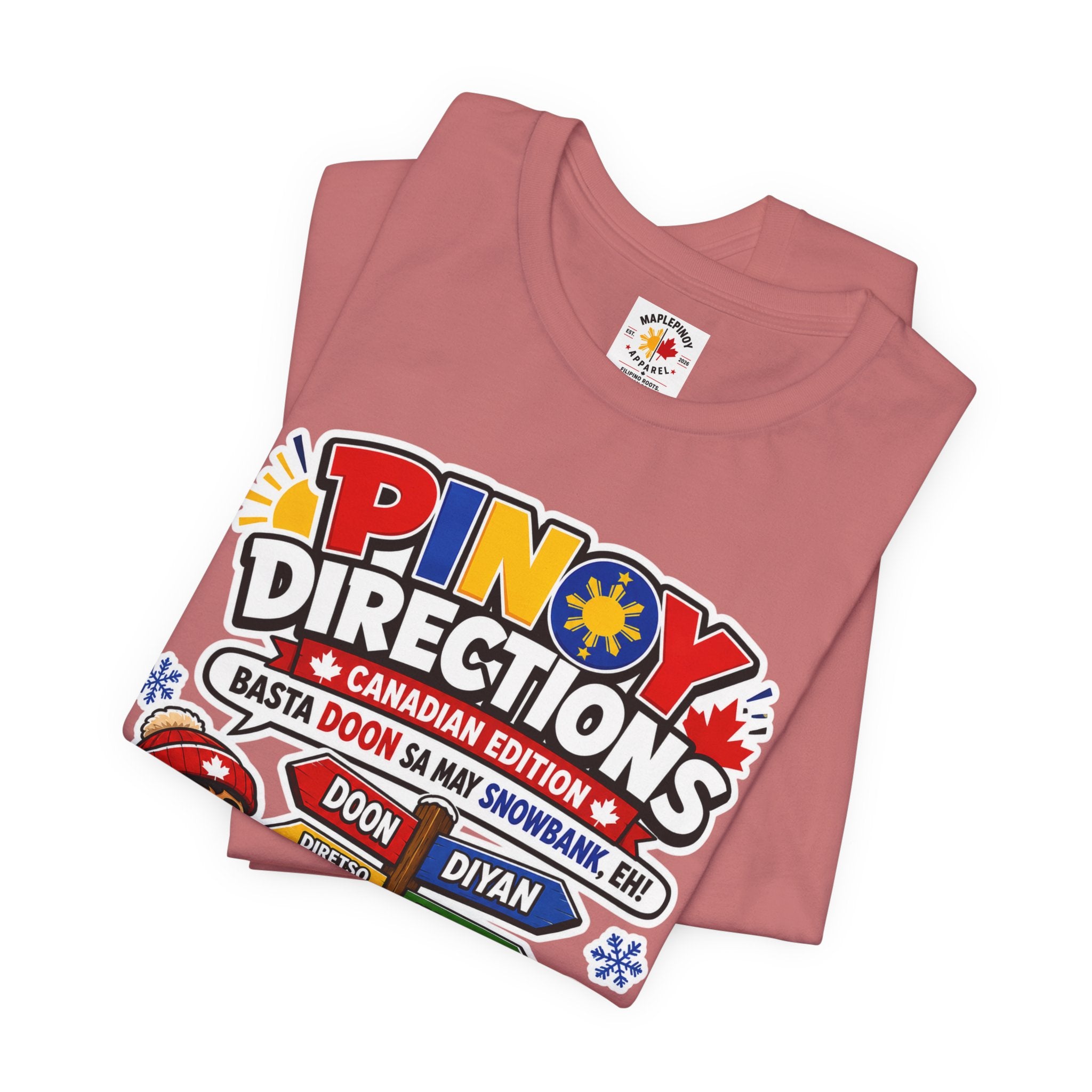 Pinoy Directions: Canadian Edition — Funny Filipino Tee