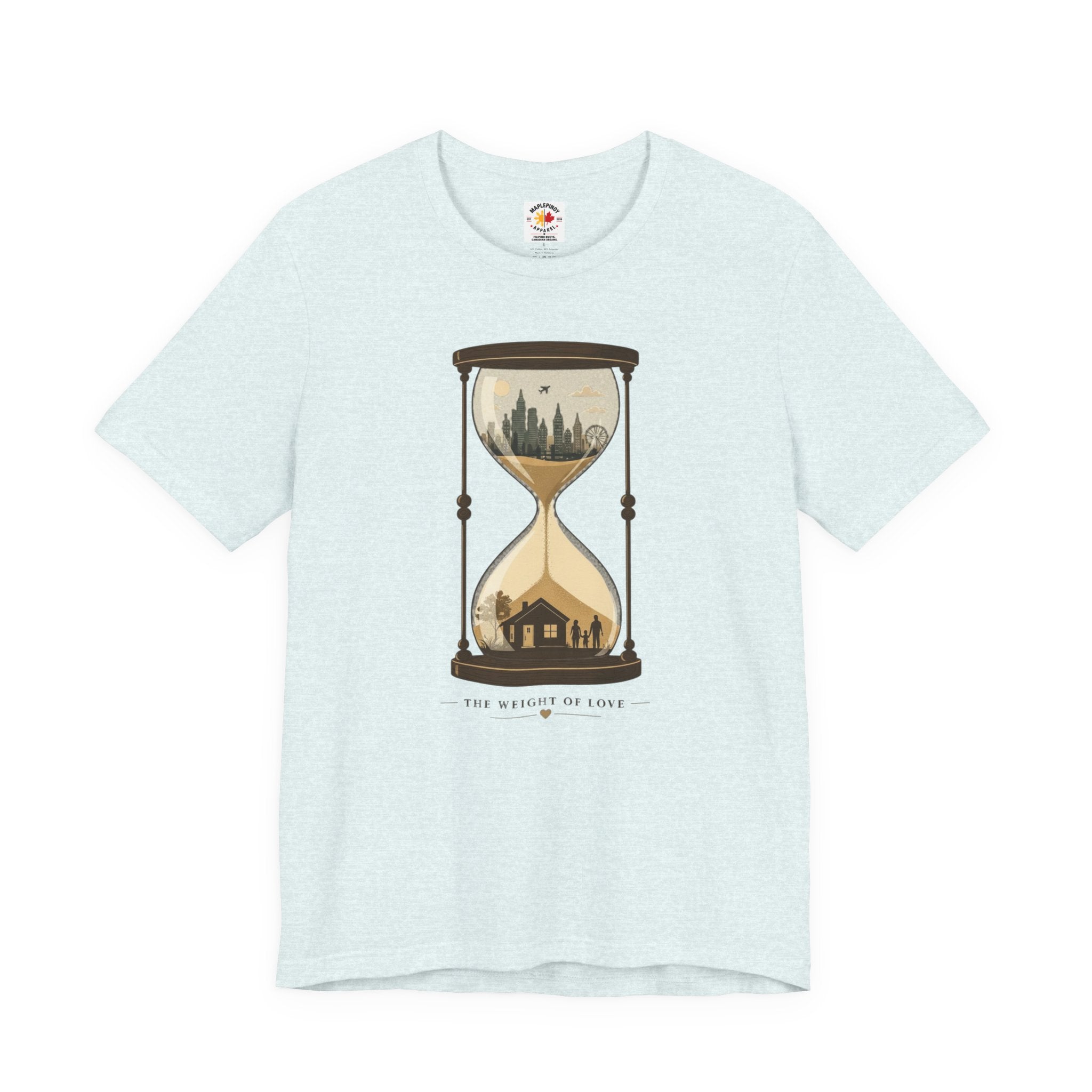 The Weight of Love T-Shirt – Filipino Family Sacrifice OFW Inspired Shirt