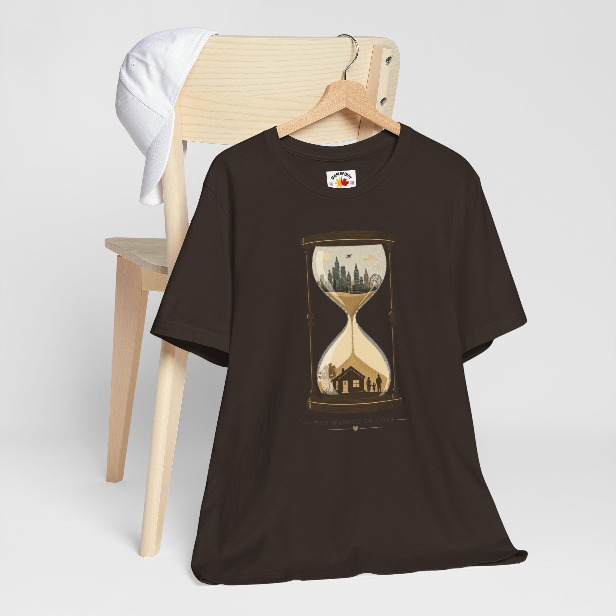 The Weight of Love T-Shirt – Filipino Family Sacrifice OFW Inspired Shirt