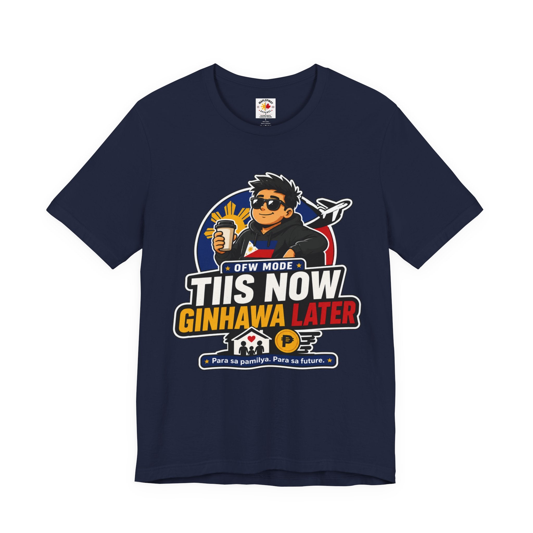 Tiis Now, Ginhawa Later — Filipino OFW Resilience Tee