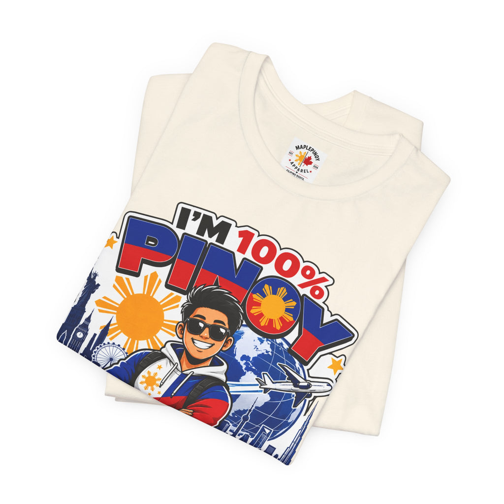 100% Pinoy, Living Abroad — Filipino Pride Tee