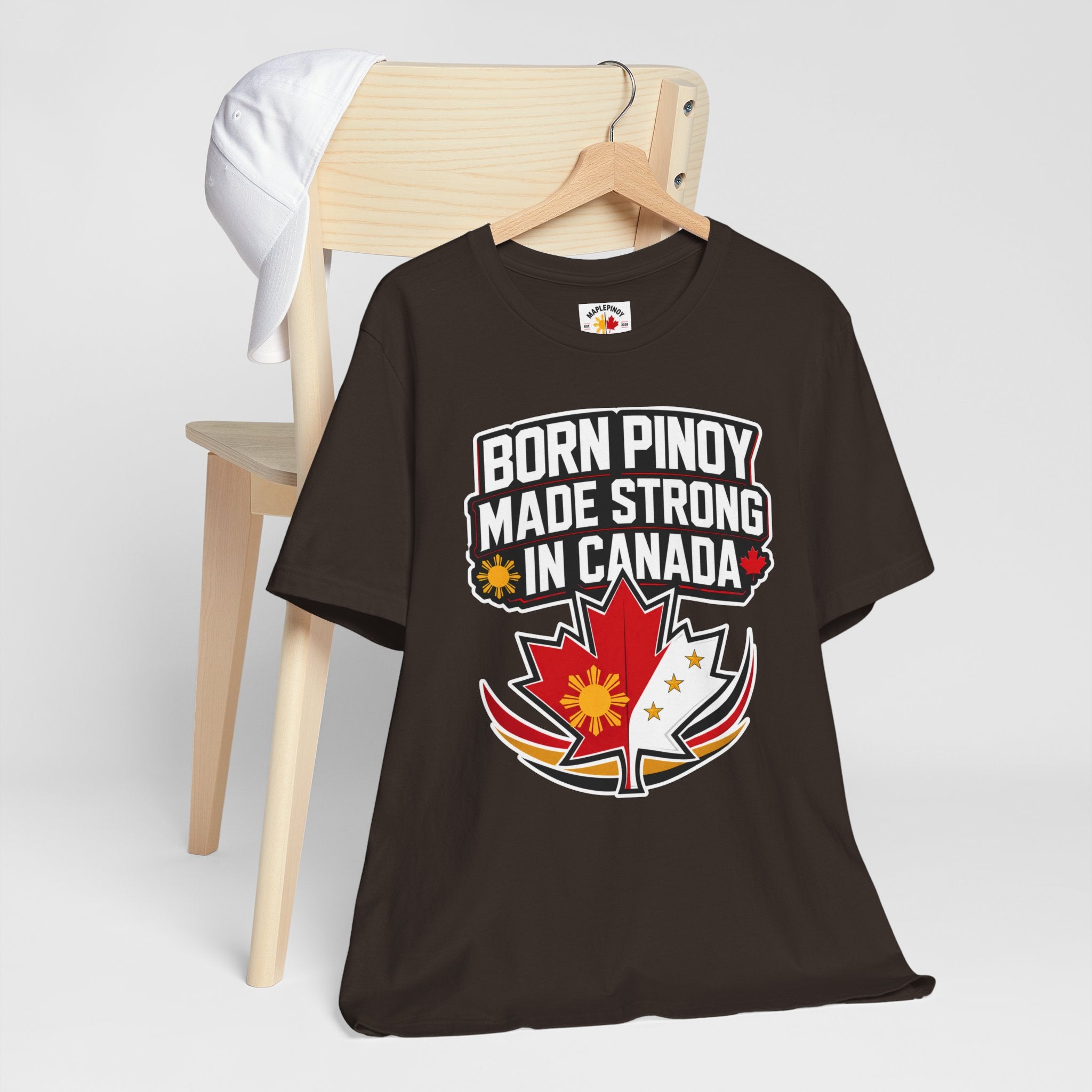 Born Pinoy, Made Strong in Canada — Filipino-Canadian Pride Tee
