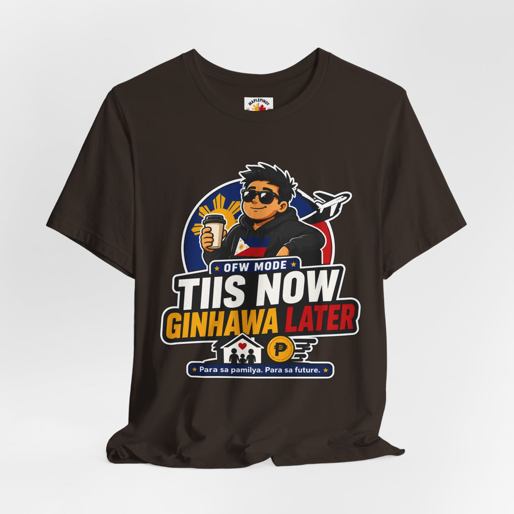 Tiis Now, Ginhawa Later — Filipino OFW Resilience Tee