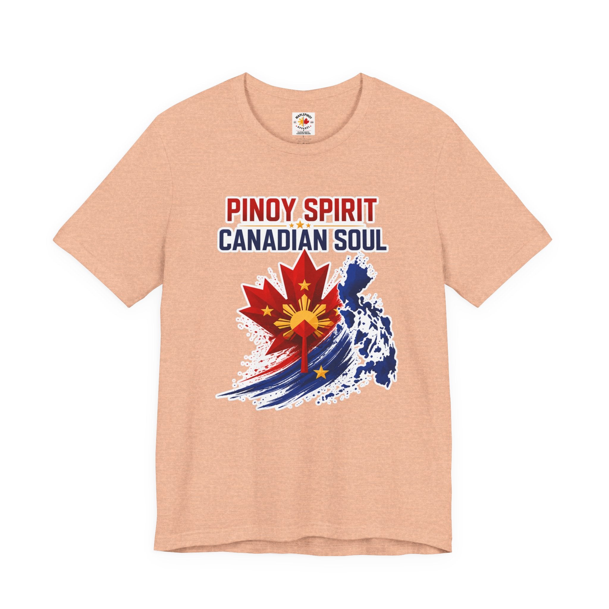 Pinoy Spirit, Canadian Soul — Filipino Canadian Pride Tee