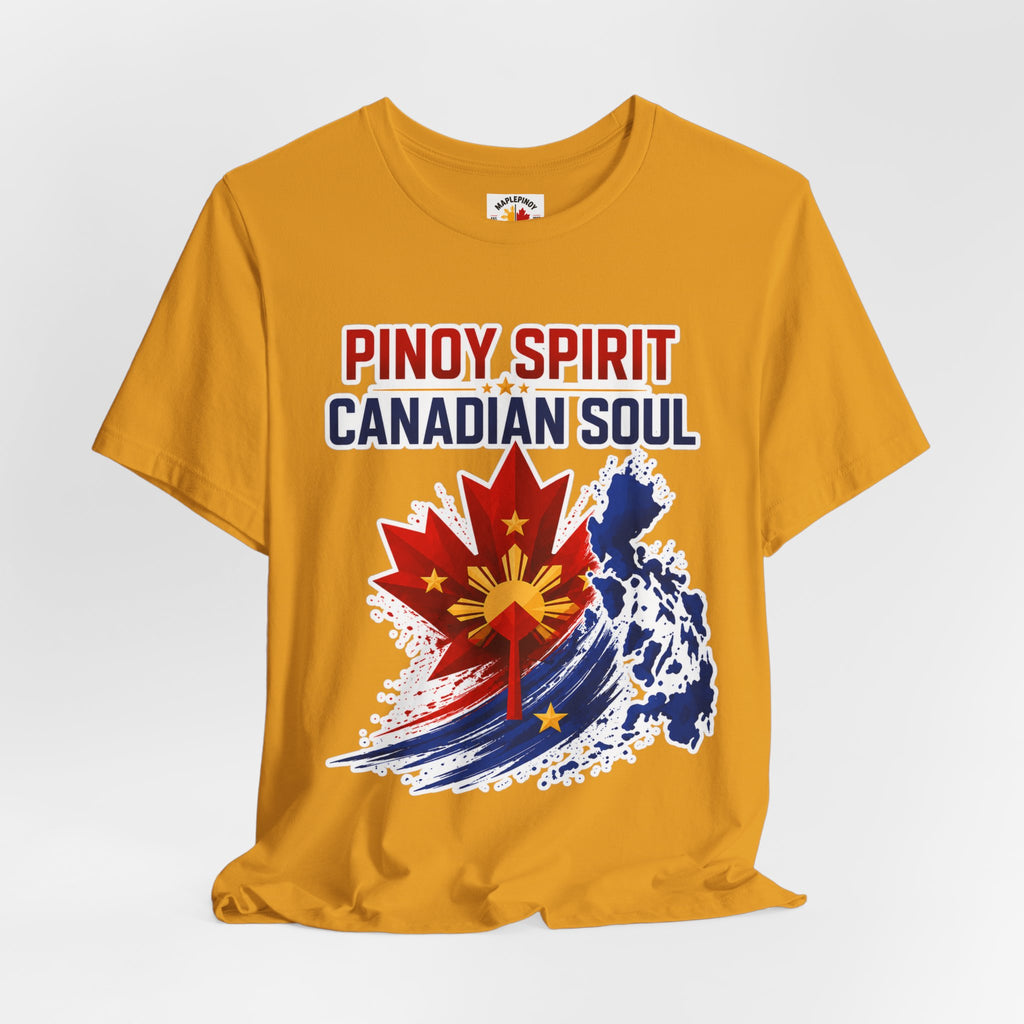 Pinoy Spirit, Canadian Soul — Filipino Canadian Pride Tee