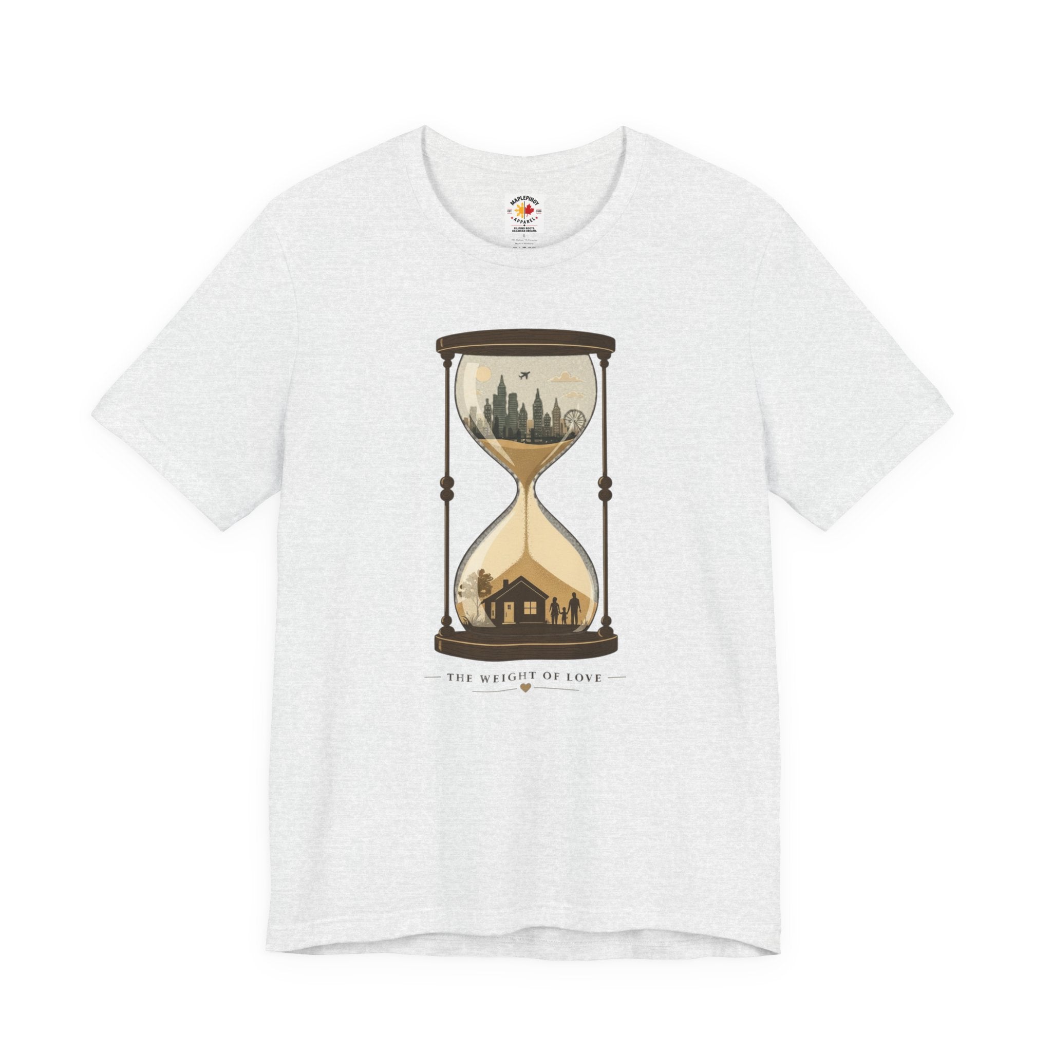 The Weight of Love T-Shirt – Filipino Family Sacrifice OFW Inspired Shirt
