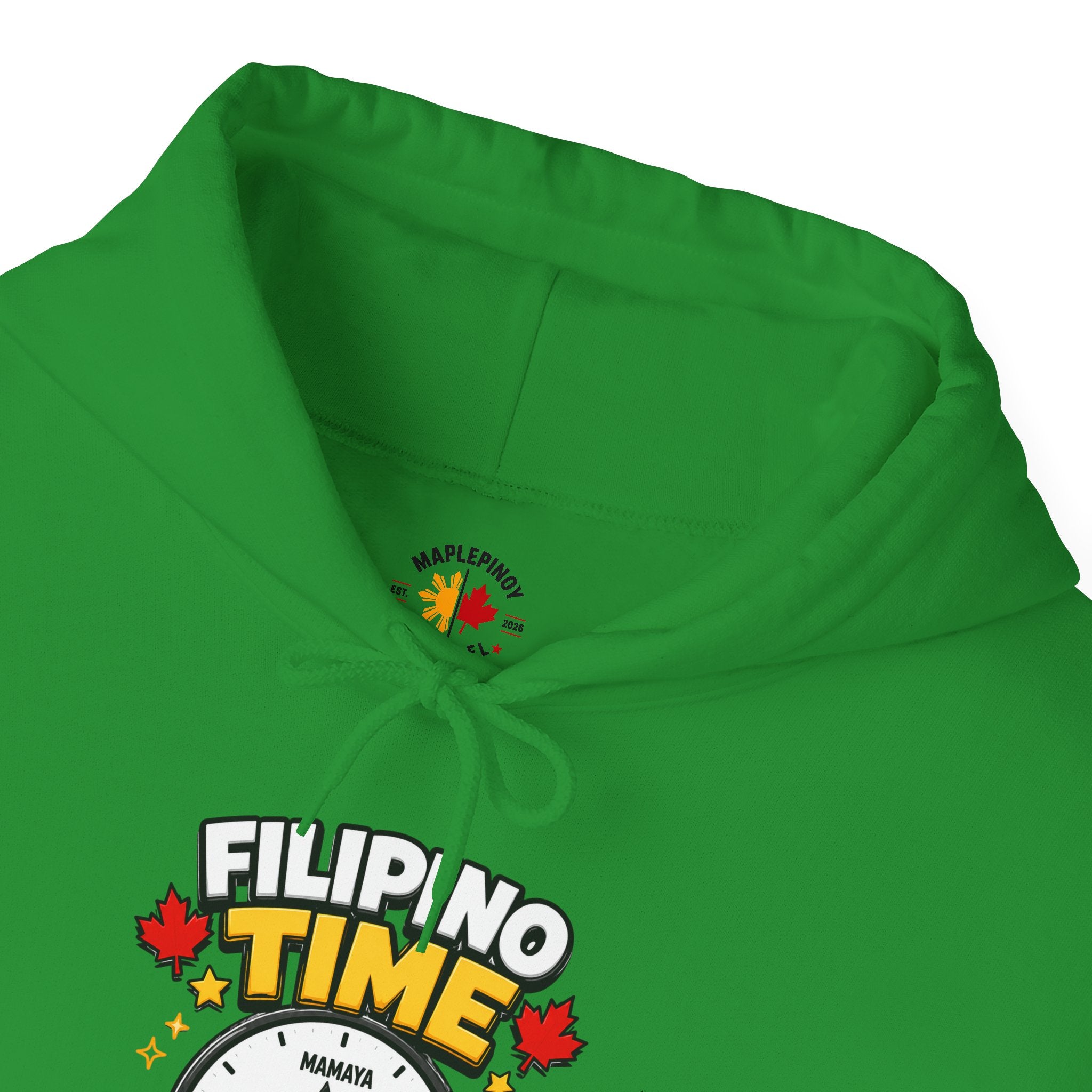 Filipino Time — Funny Pinoy Canadian Graphic Hoodie