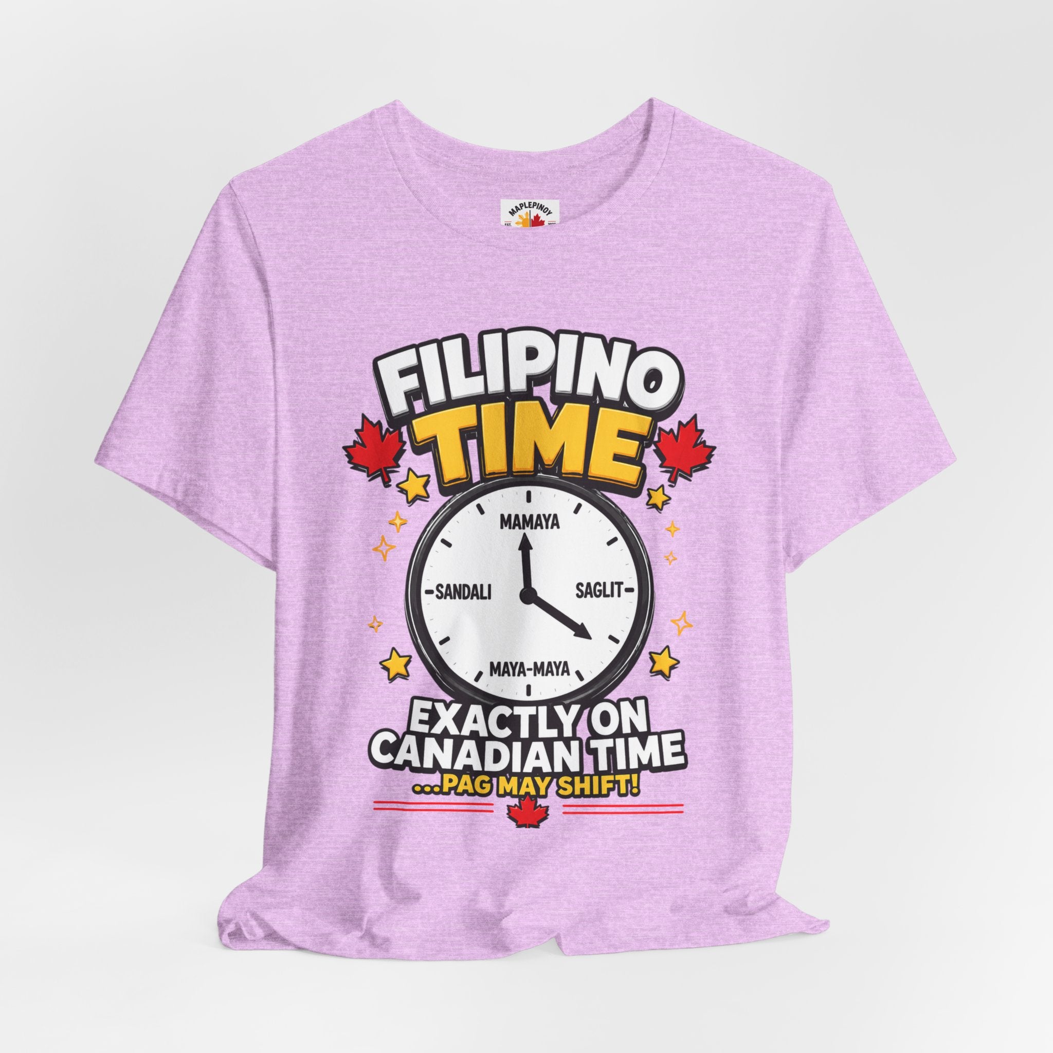 Filipino Time — Funny Pinoy Canadian Clock Tee