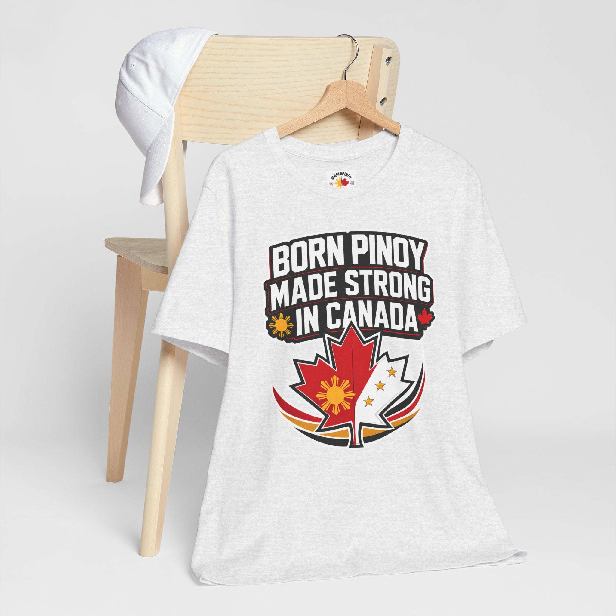 Born Pinoy, Made Strong in Canada — Filipino-Canadian Pride Tee