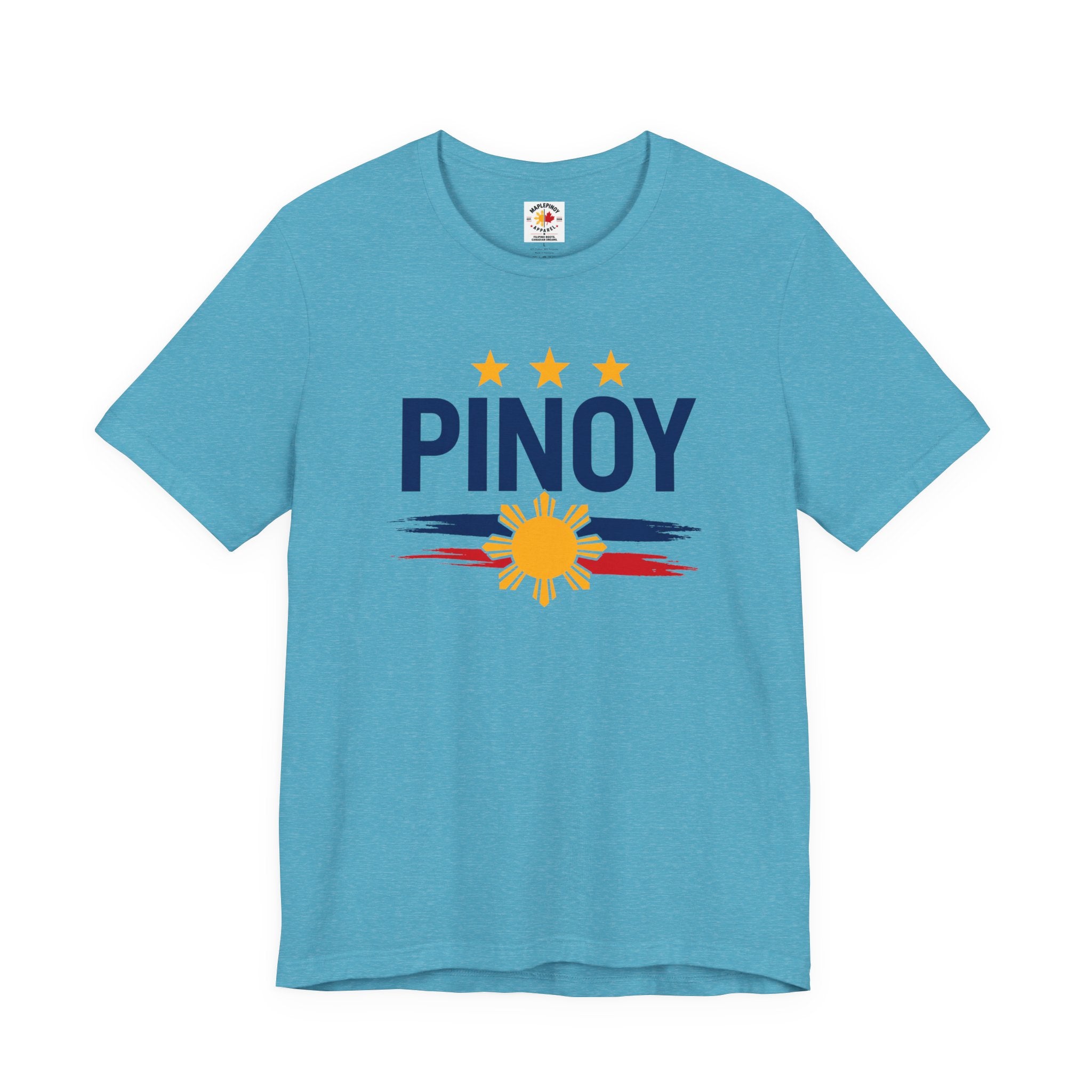 PINOY Filipino Pride T-Shirt – Philippine Sun Graphic Tee