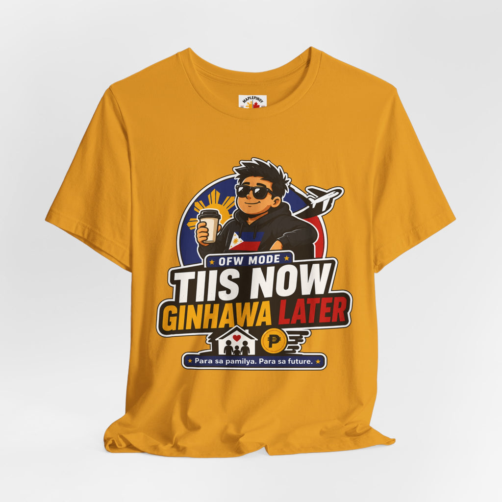 Tiis Now, Ginhawa Later — Filipino OFW Resilience Tee