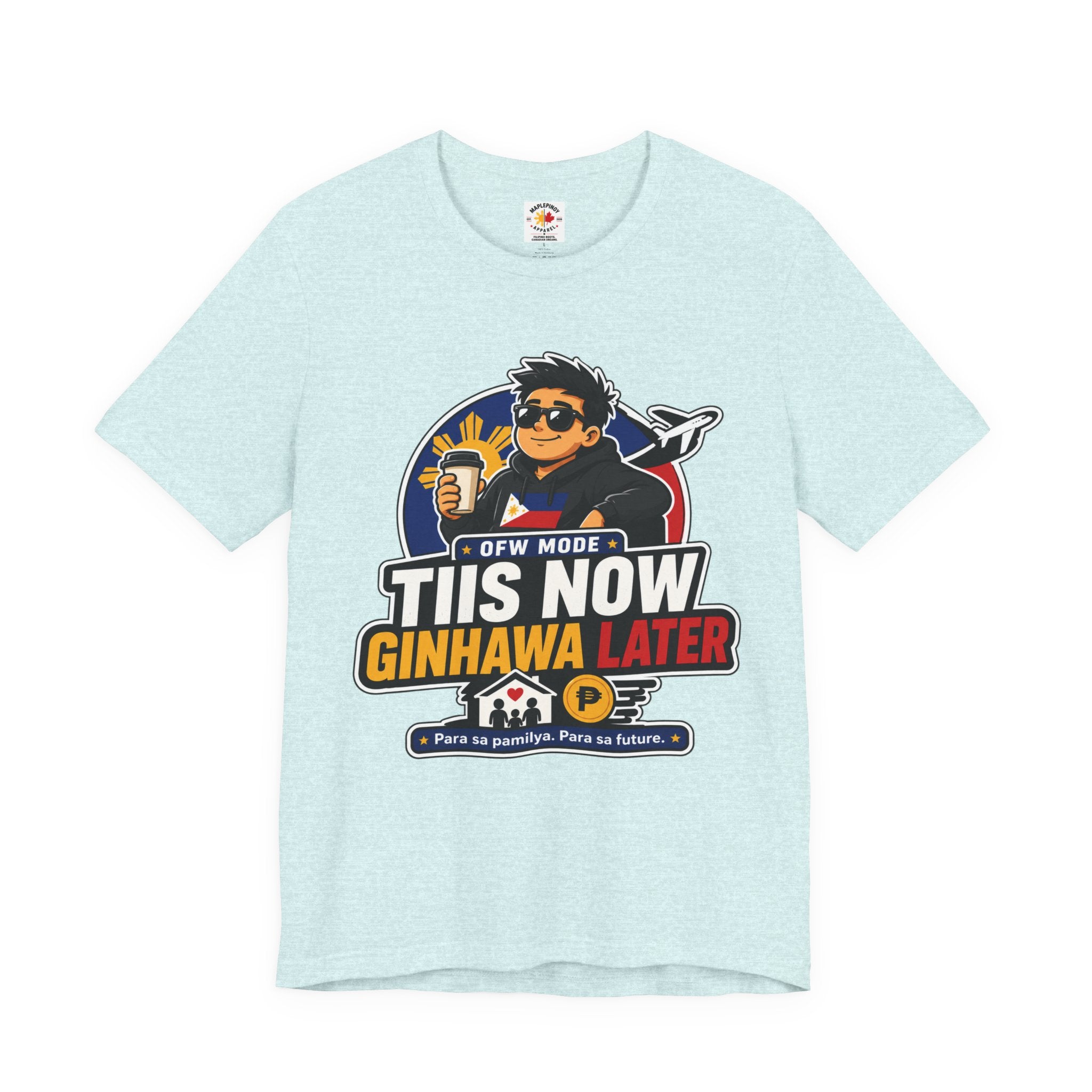Tiis Now, Ginhawa Later — Filipino OFW Resilience Tee