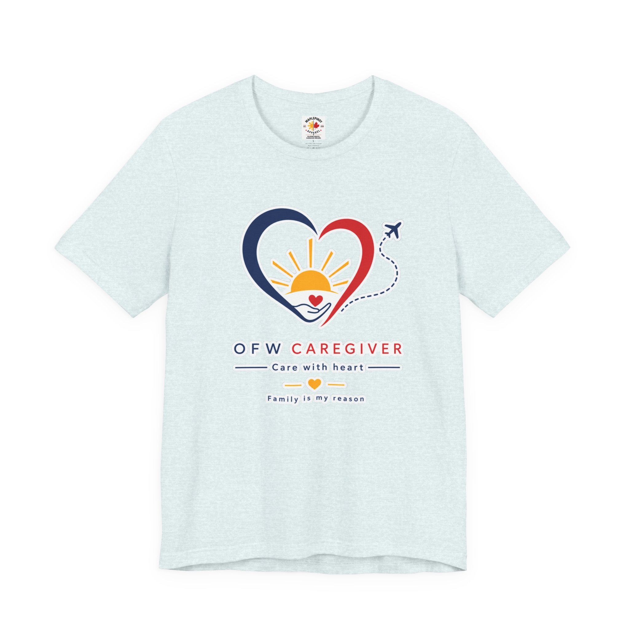 Family Is My Reason — Filipino OFW Caregiver Shirt