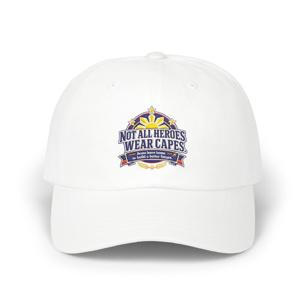 Not All Heroes Wear Capes — Embroidered OFW Dad Cap