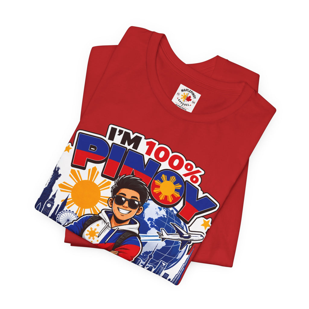 100% Pinoy, Living Abroad — Filipino Pride Tee