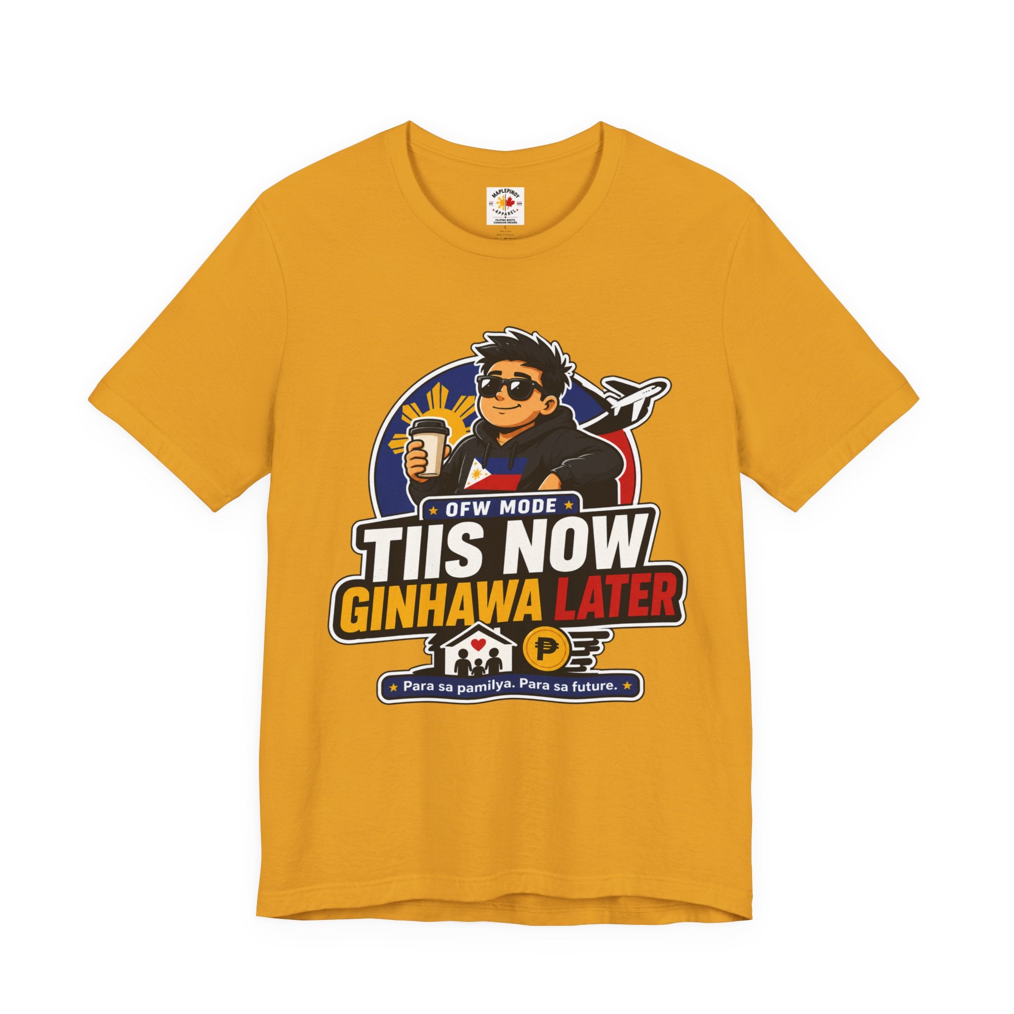 Tiis Now, Ginhawa Later — Filipino OFW Resilience Tee