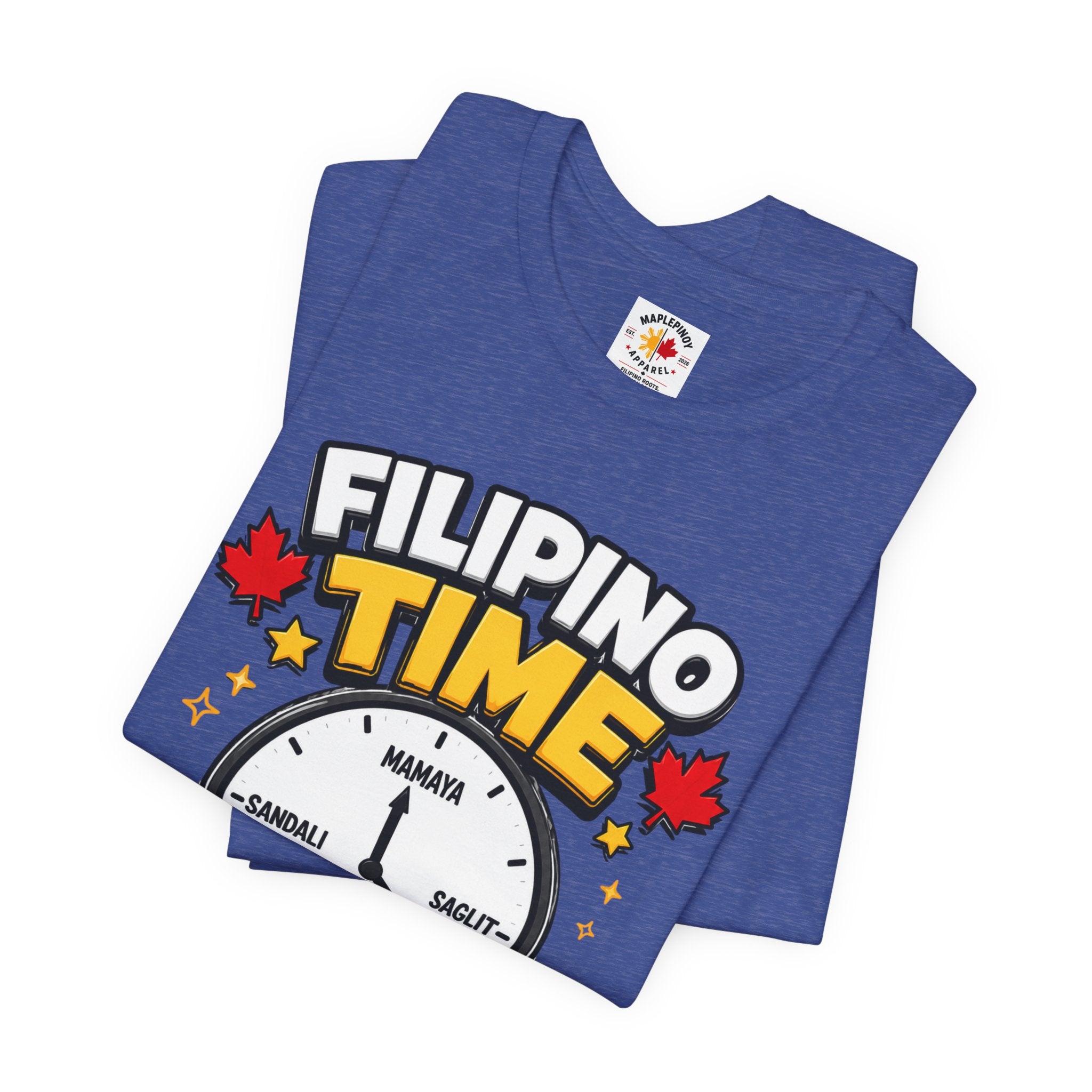 Filipino Time — Funny Pinoy Canadian Clock Tee