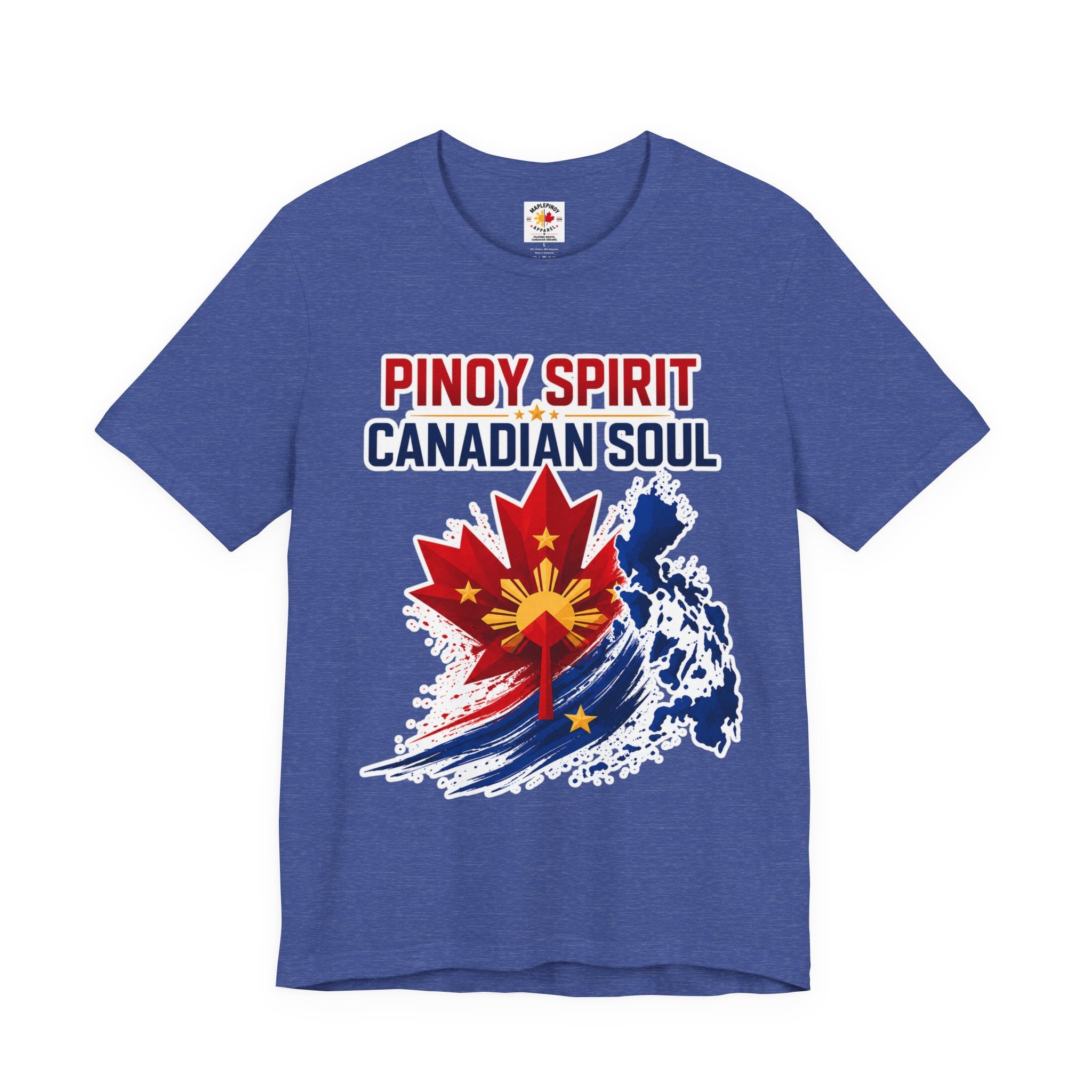 Pinoy Spirit, Canadian Soul — Filipino Canadian Pride Tee
