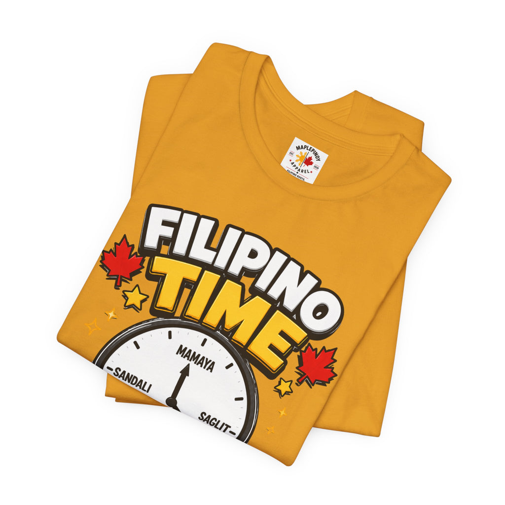 Filipino Time — Funny Pinoy Canadian Clock Tee
