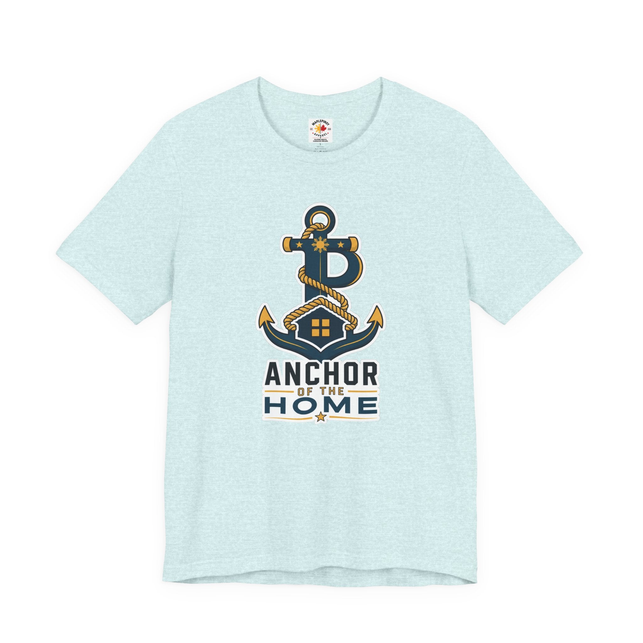 Anchor of the Home Filipino T-Shirt — Anchor, Rope & Home Design for OFWs, Dads & Seafarers