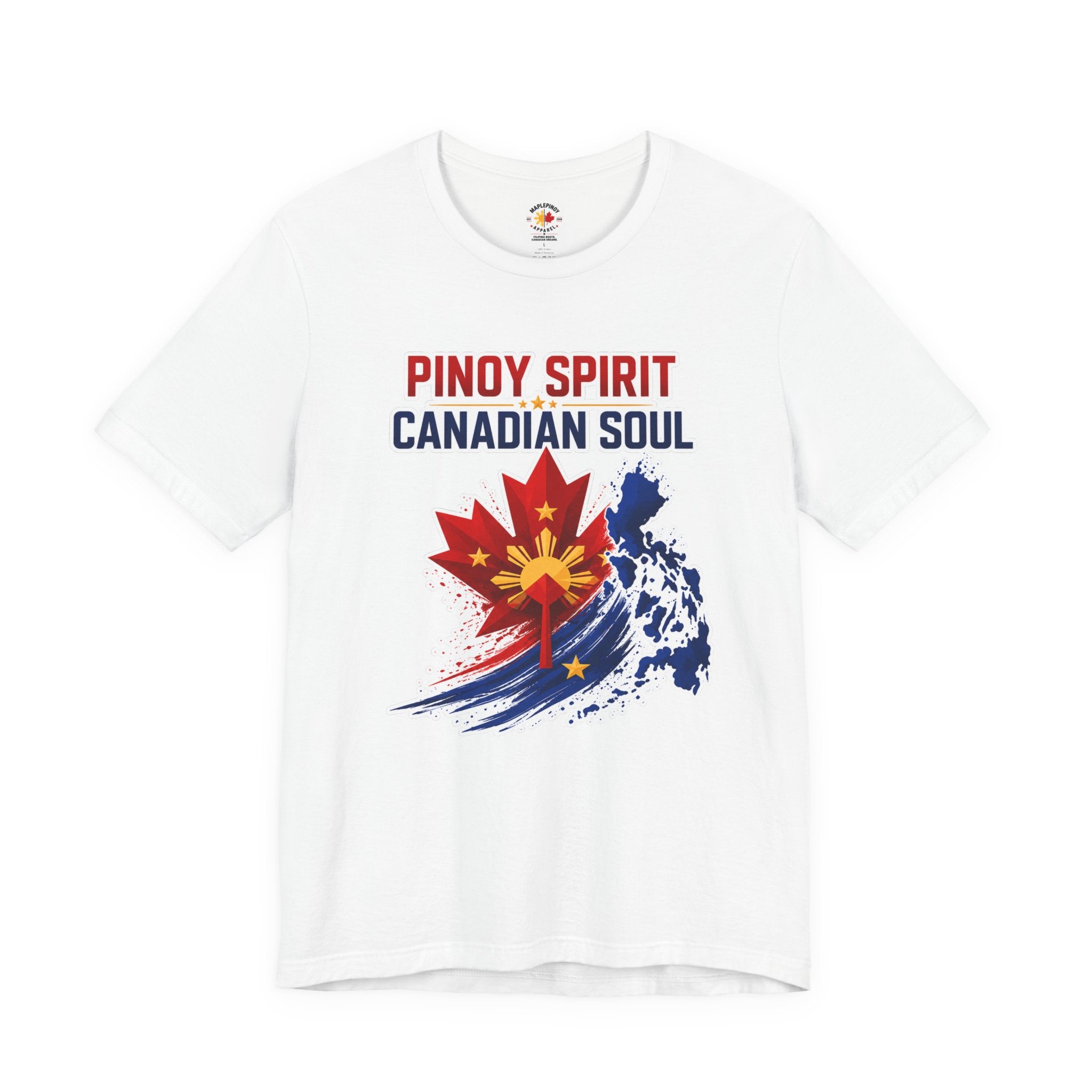 Pinoy Spirit, Canadian Soul — Filipino Canadian Pride Tee